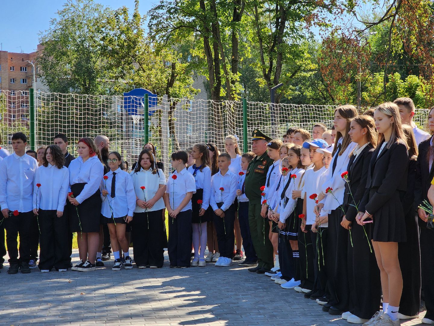 ногинск, митинг, беслан, день солидарности в борьбе с терроризмом, жители, общество, память,