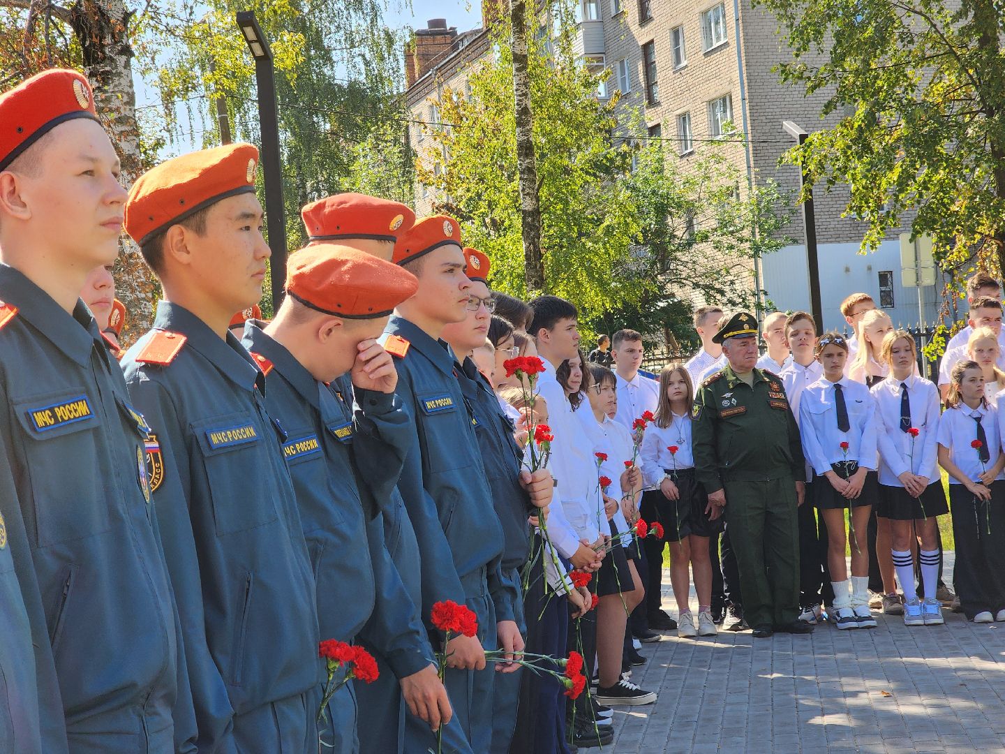 ногинск, митинг, беслан, день солидарности в борьбе с терроризмом, жители, общество, память,