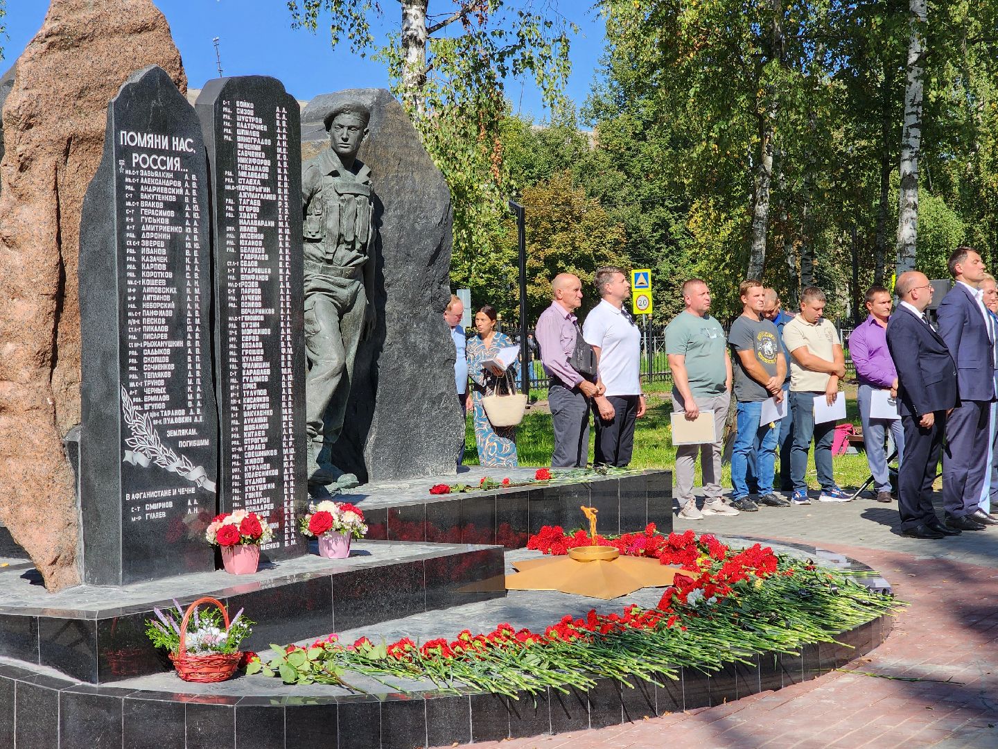 ногинск, митинг, беслан, день солидарности в борьбе с терроризмом, жители, общество, память,
