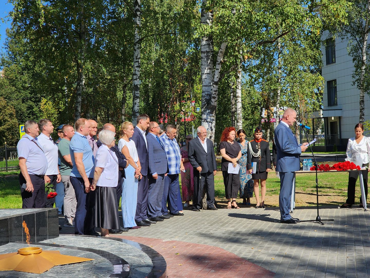 ногинск, митинг, беслан, день солидарности в борьбе с терроризмом, жители, общество, память,