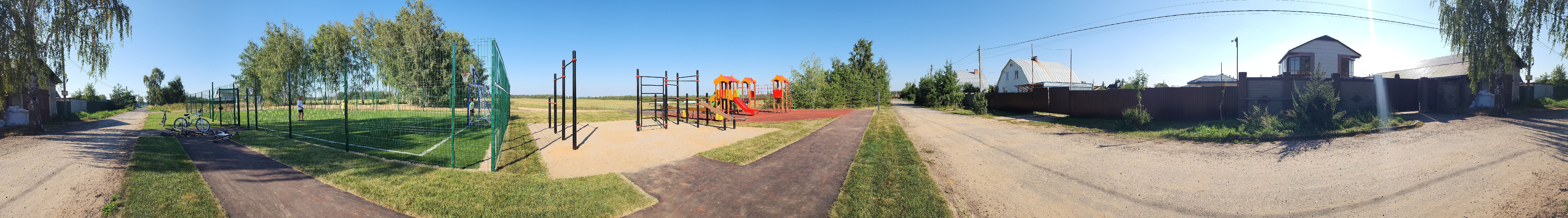 спортивно-игровая площадка, детская площадка, дети, Шульгино, Богородский городской округ,