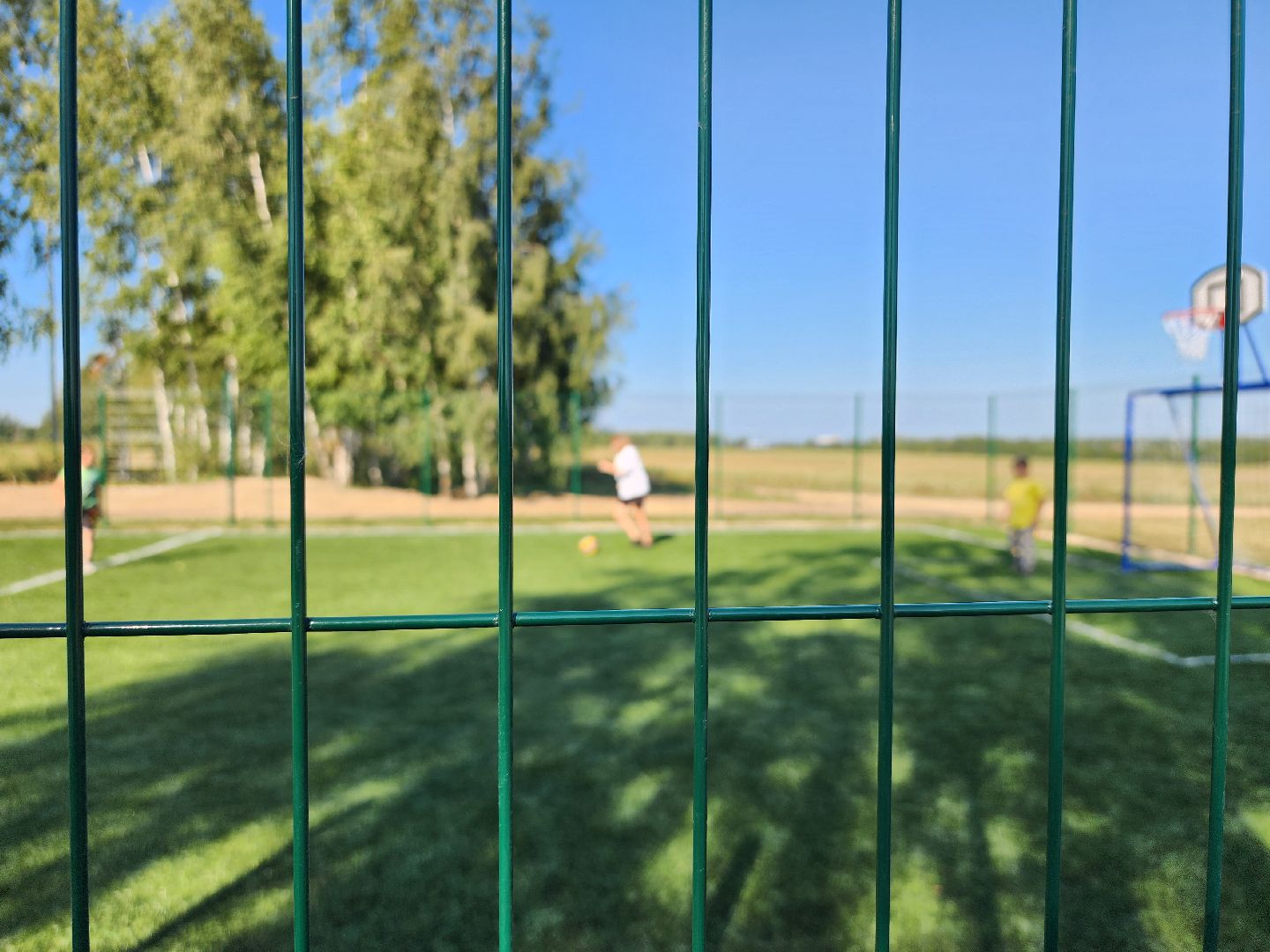 спортивно-игровая площадка, детская площадка, дети, Шульгино, Богородский городской округ,