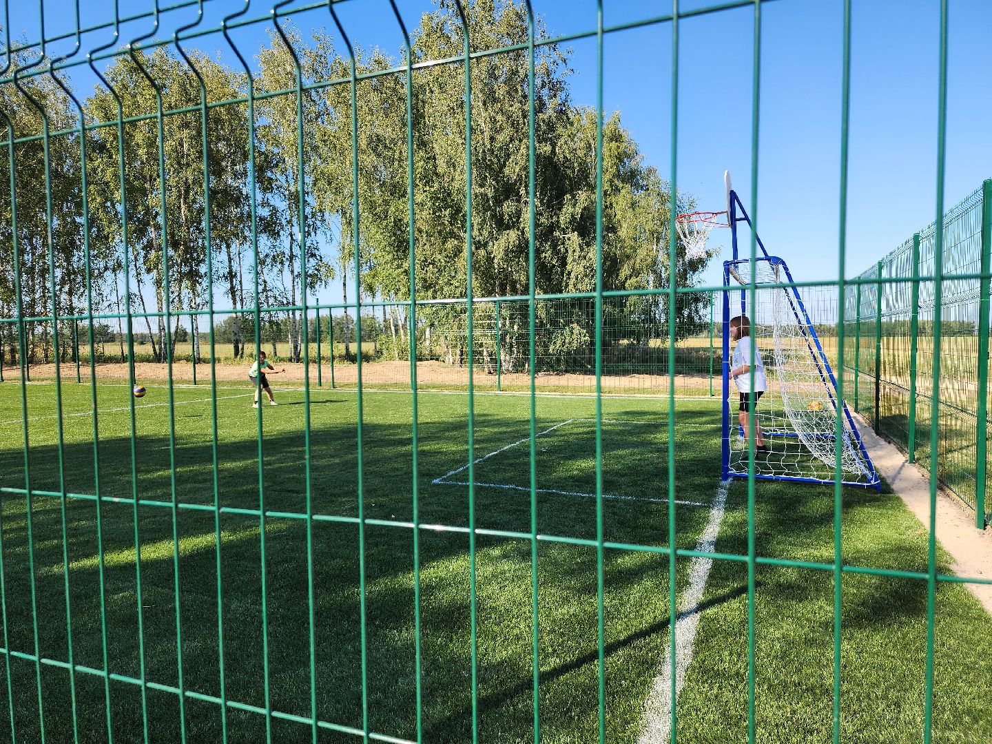 спортивно-игровая площадка, детская площадка, дети, Шульгино, Богородский городской округ,