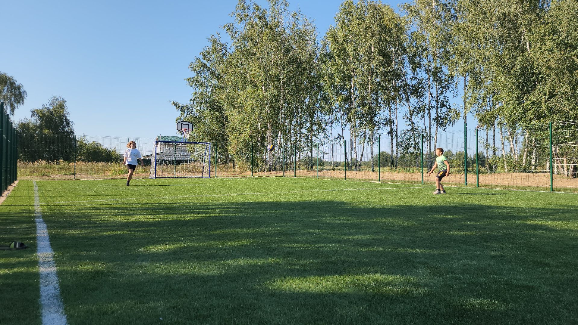 спортивно-игровая площадка, детская площадка, дети, Шульгино, Богородский городской округ,