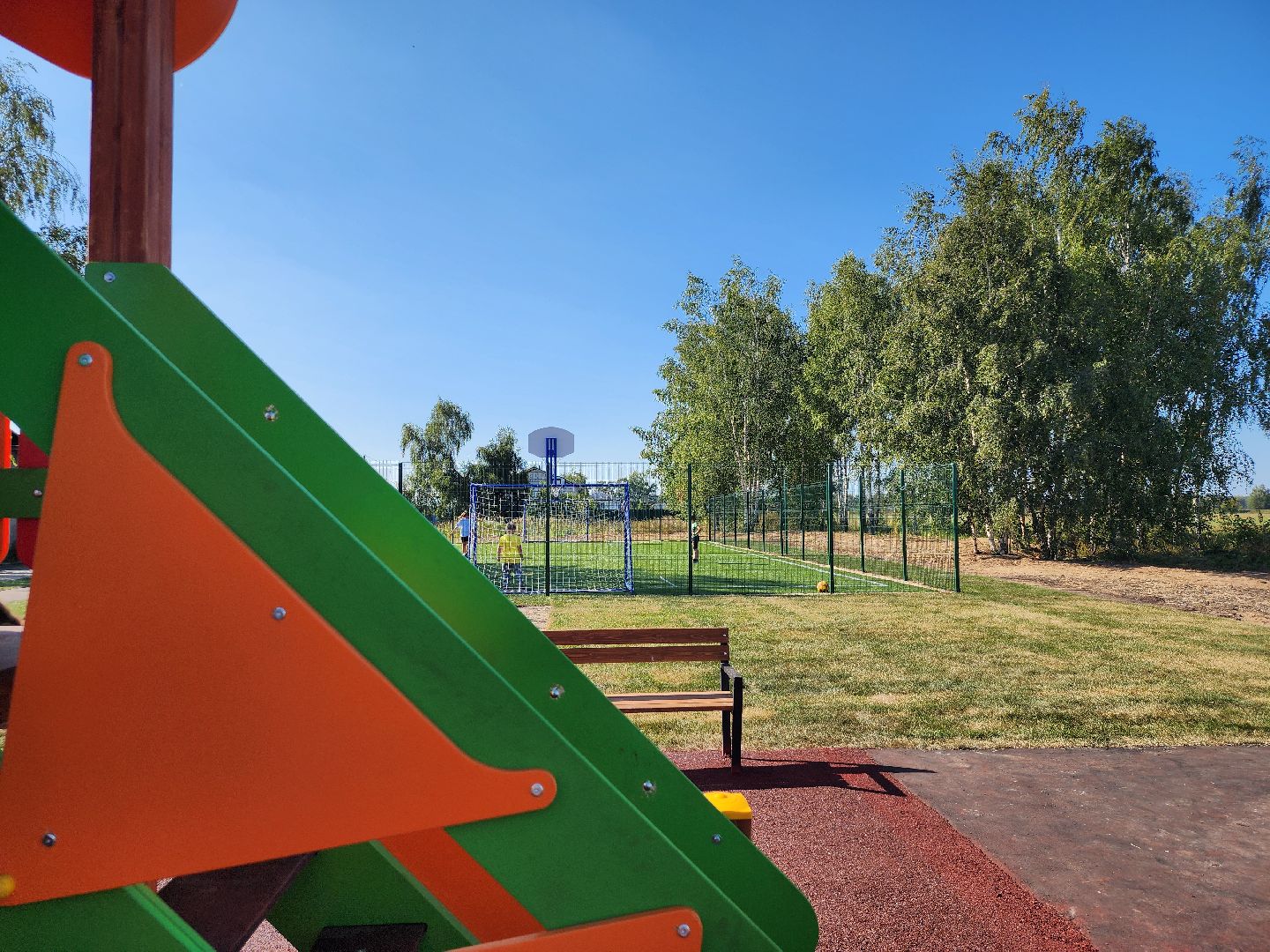 спортивно-игровая площадка, детская площадка, дети, Шульгино, Богородский городской округ,