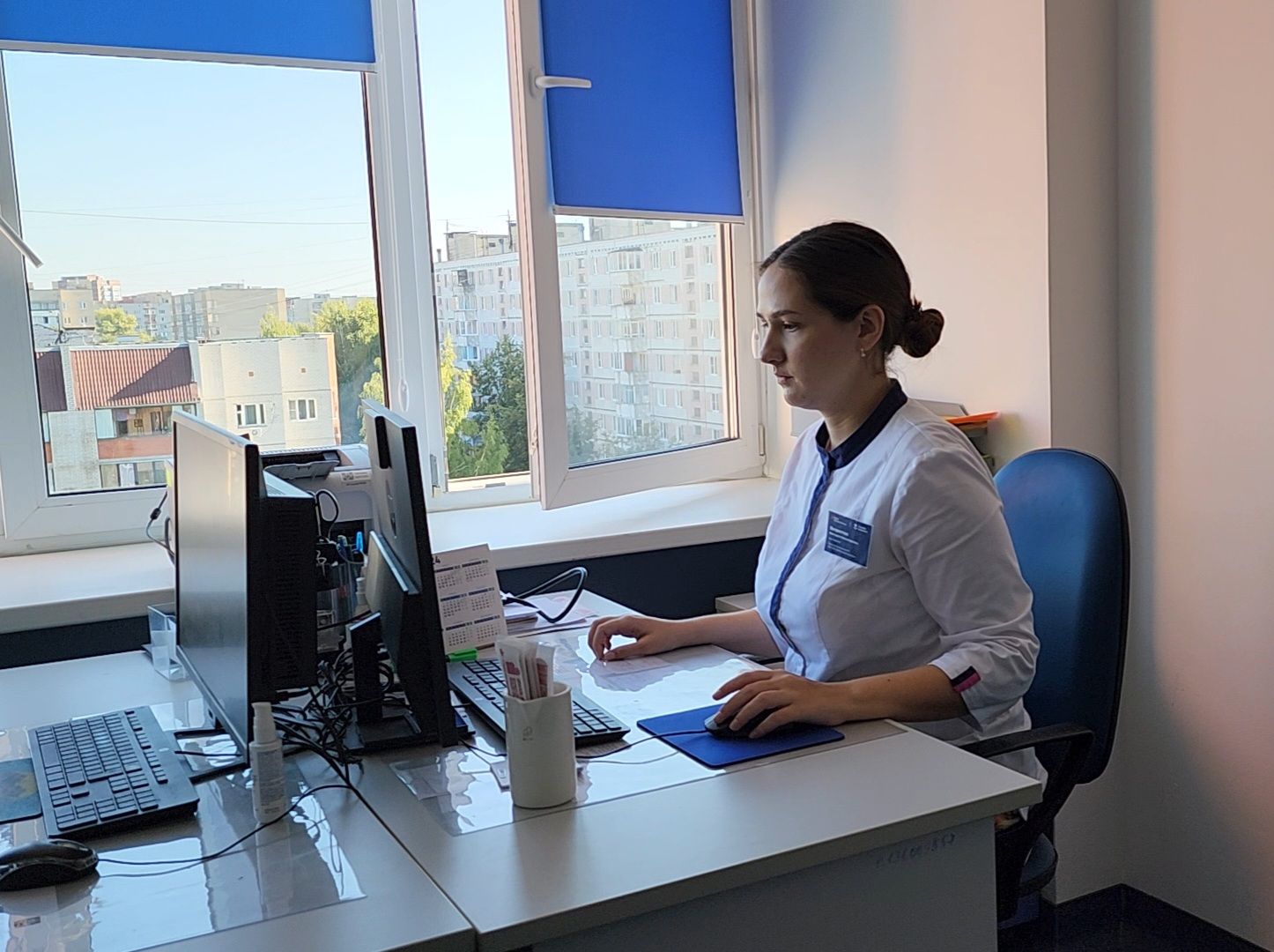 Дубна, Дубненская больница, Поликлиника, вакцинация от гриппа, Вакцина,