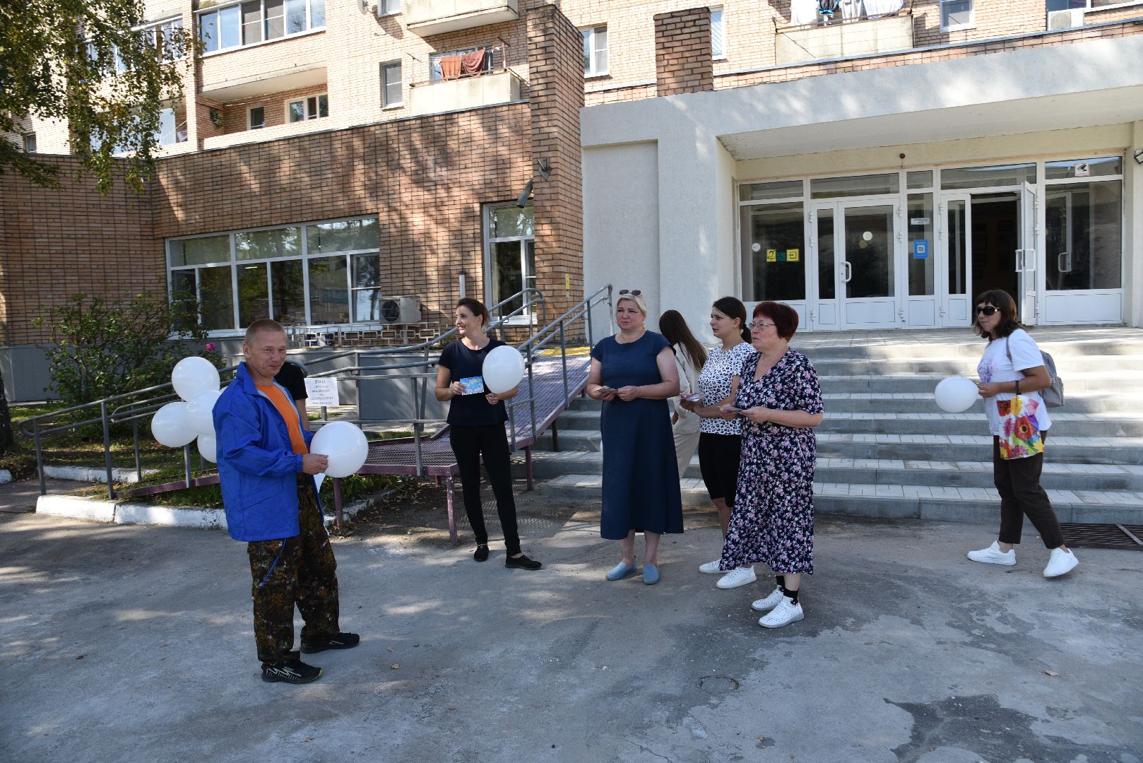 лотошино, лотошинская библиотека, акция, день солидарности в борьбе с терроризмом, беслан,