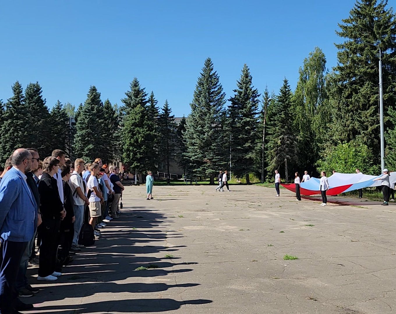 Дубна, университет Дубна, памятная акция, трагедия в Беслане, Студенты,