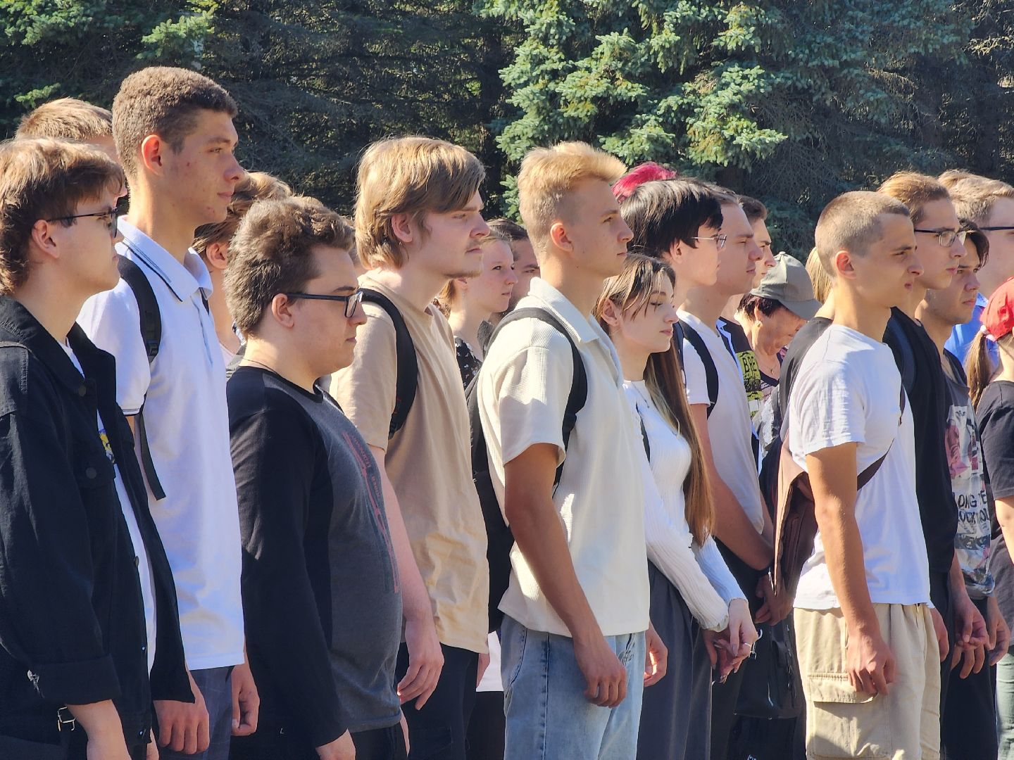 Дубна, университет Дубна, памятная акция, трагедия в Беслане, Студенты,