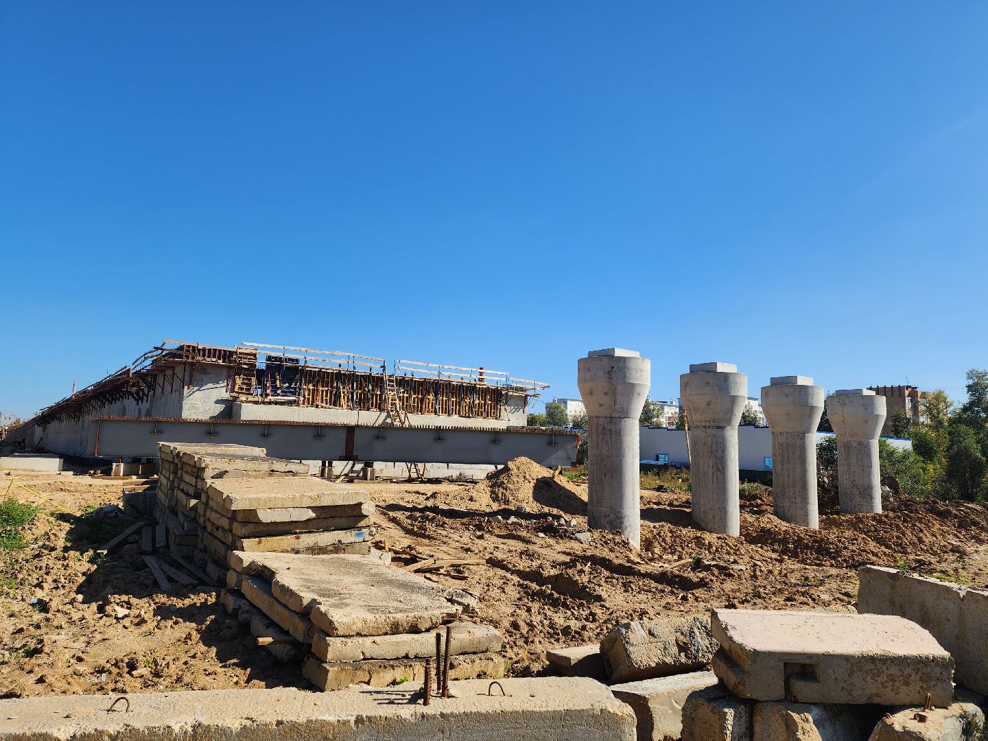 одинцово, малые вяземы, большие вязёмы, автомобильный обход, эстакада, мост, тоннель,