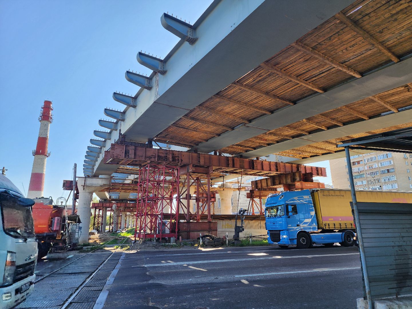 одинцово, малые вяземы, большие вязёмы, автомобильный обход, эстакада, мост, тоннель,