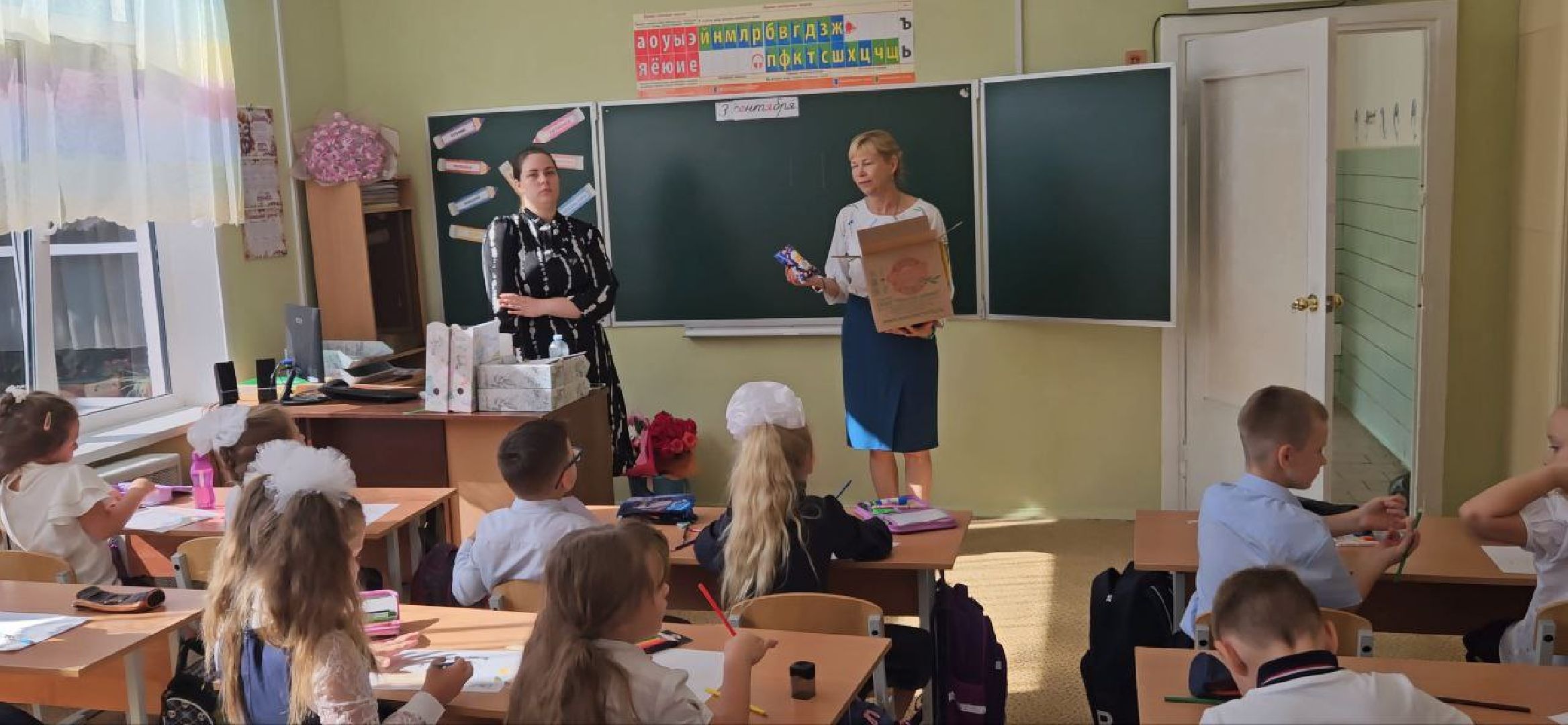 первоклассники, лицей14, школа,