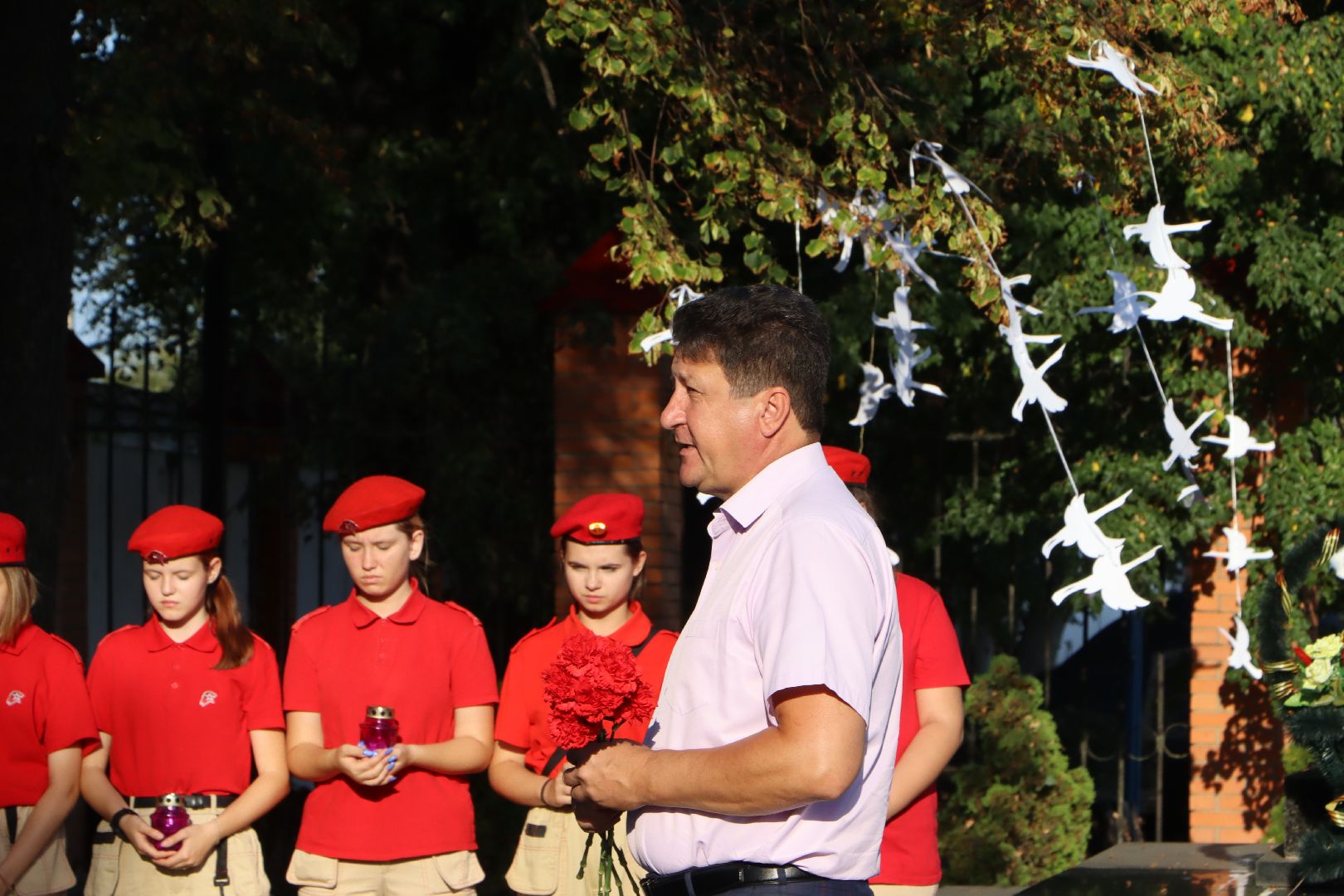 День памяти и скорби, беслан 20 лет, Серебряные пруды, Братская могила,