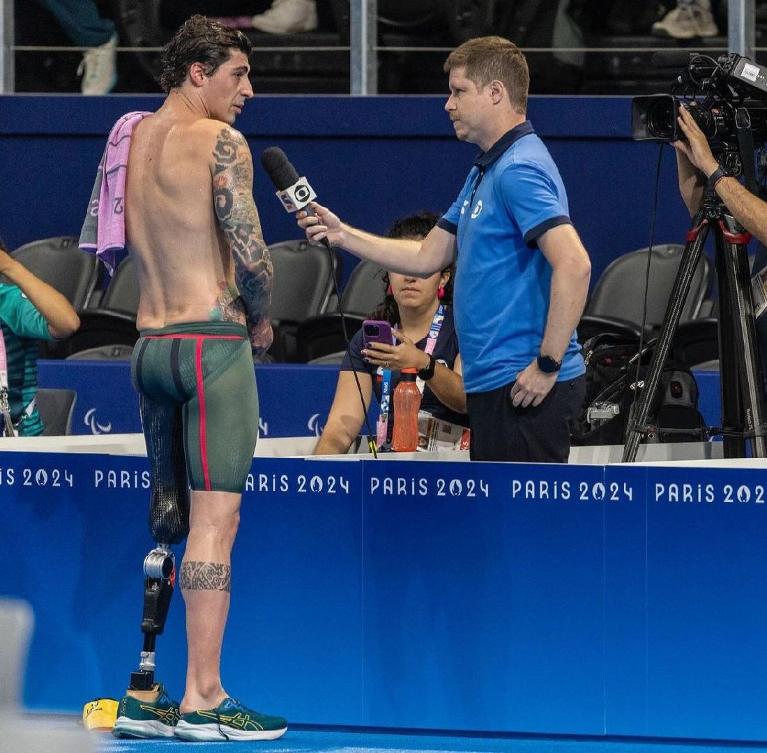 Паралимпиада-2024 в Париже, влагостойкий модуль, волейбол, плавание, углепластиковые стопы, компания МЕТИЗ, Протезирование, Талиссон Энрике Глок, пловец,