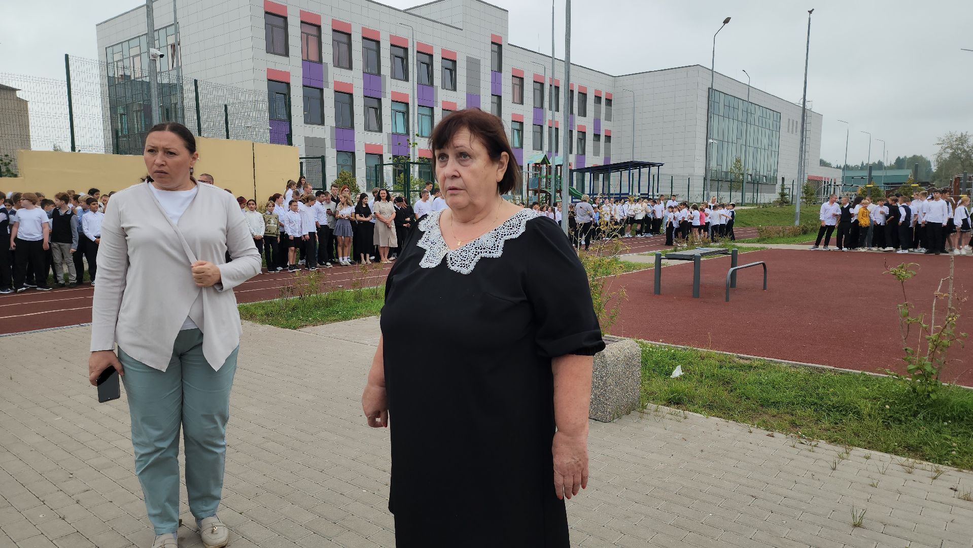 тучково, эвакуация школьников, пожарная безопасность, пожарная эвакуация, Школа, образование в подмосковье, образование электросталь,