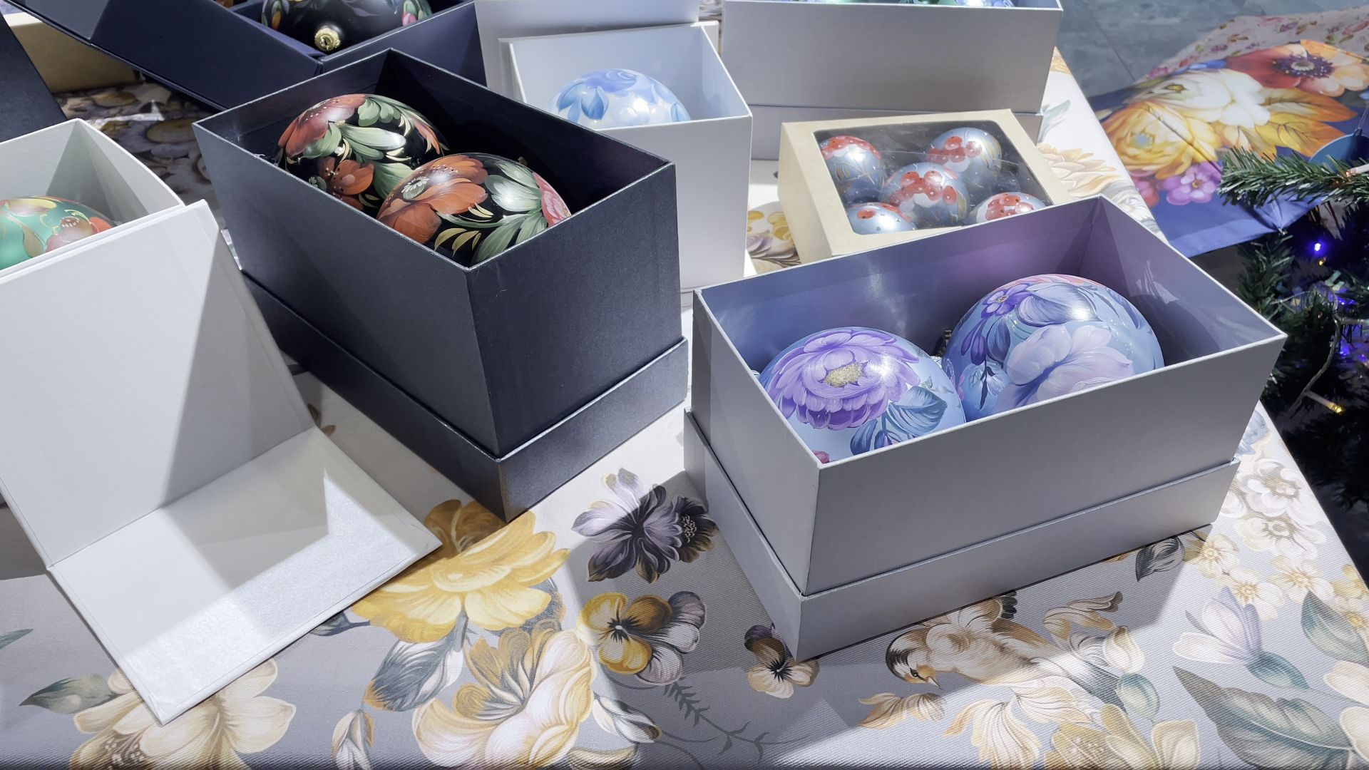 новый год, жостово, жостовская фабрика, елочные игрушки, вертикалки,