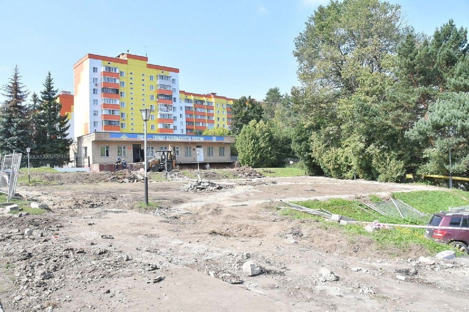 благоустройство территории, власиха столица РВСН, новый облик Власихи, въездная группа Власиха, мкр Солнечный Власиха,