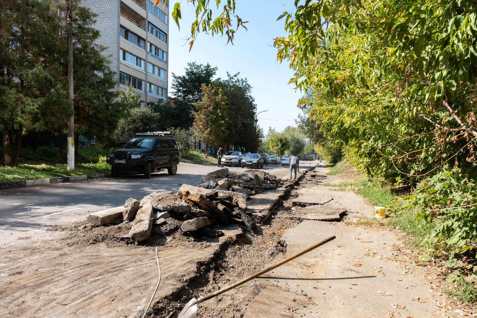 лыткарино, дороги, тротуар, ремонт,