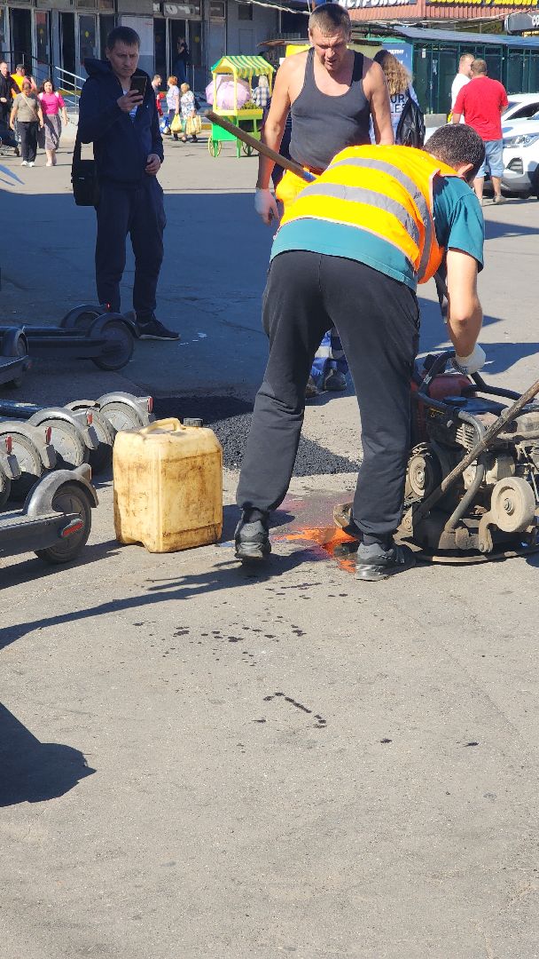 пушкино,благоустройство, ямочный ремонт, ремонт дорог,