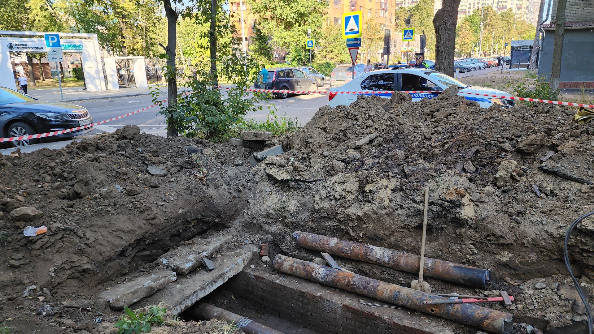 пушкино, теплосети, ремонт тепловых сетей, аварийная ситуация, ликвидация аварии, отопительный сезон,