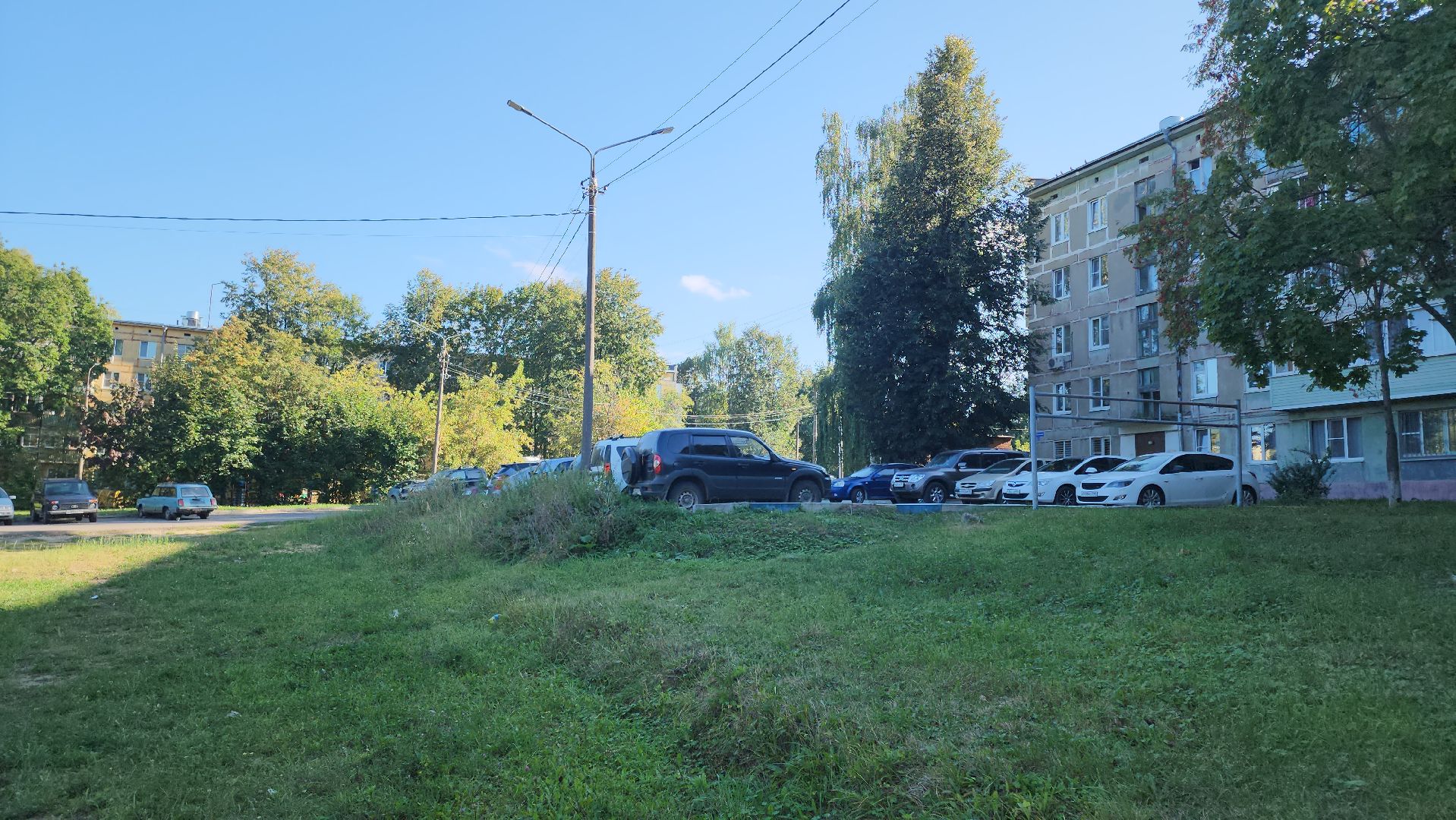 кашира, выездная администрация, благоустройство двора, детская игровая площадка, спортивная площадка,