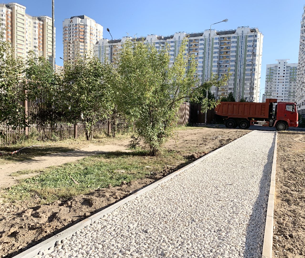 Балашиха, Подмосковье, благоустройство дворов в подмосковье, тротуары,
