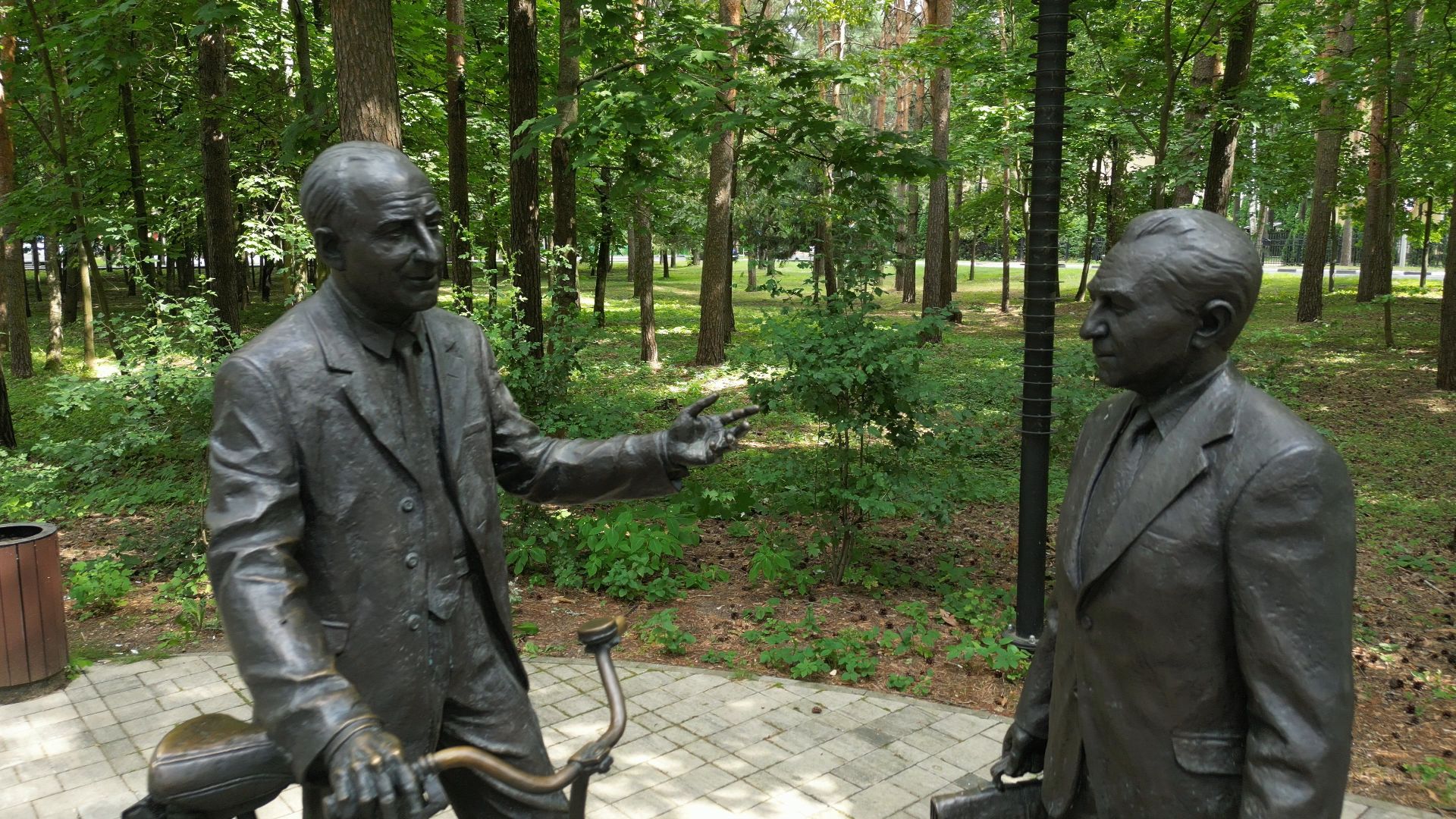 видео с коптера, дубна, благоустройство,