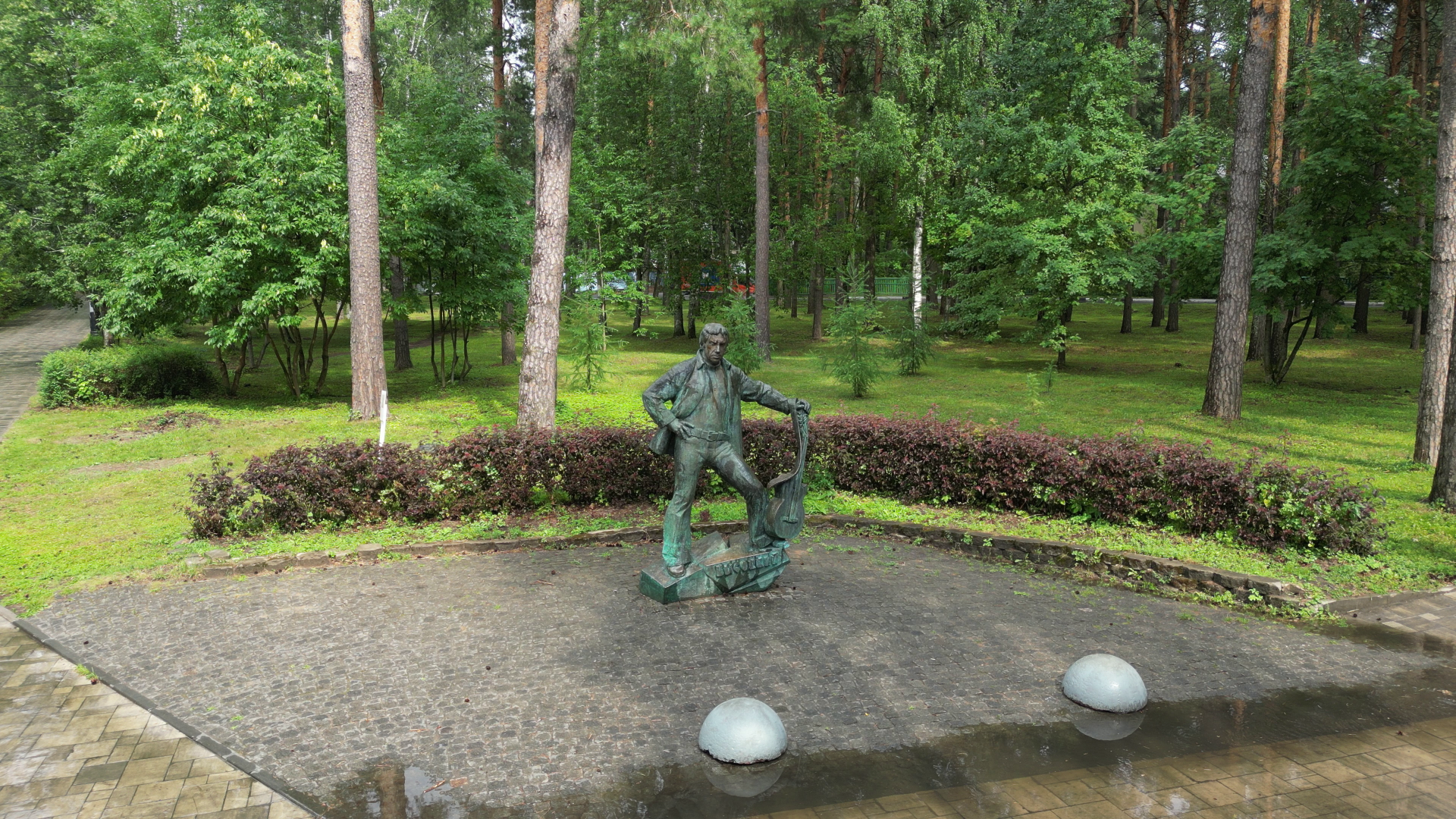 видео с коптера, дубна, благоустройство,