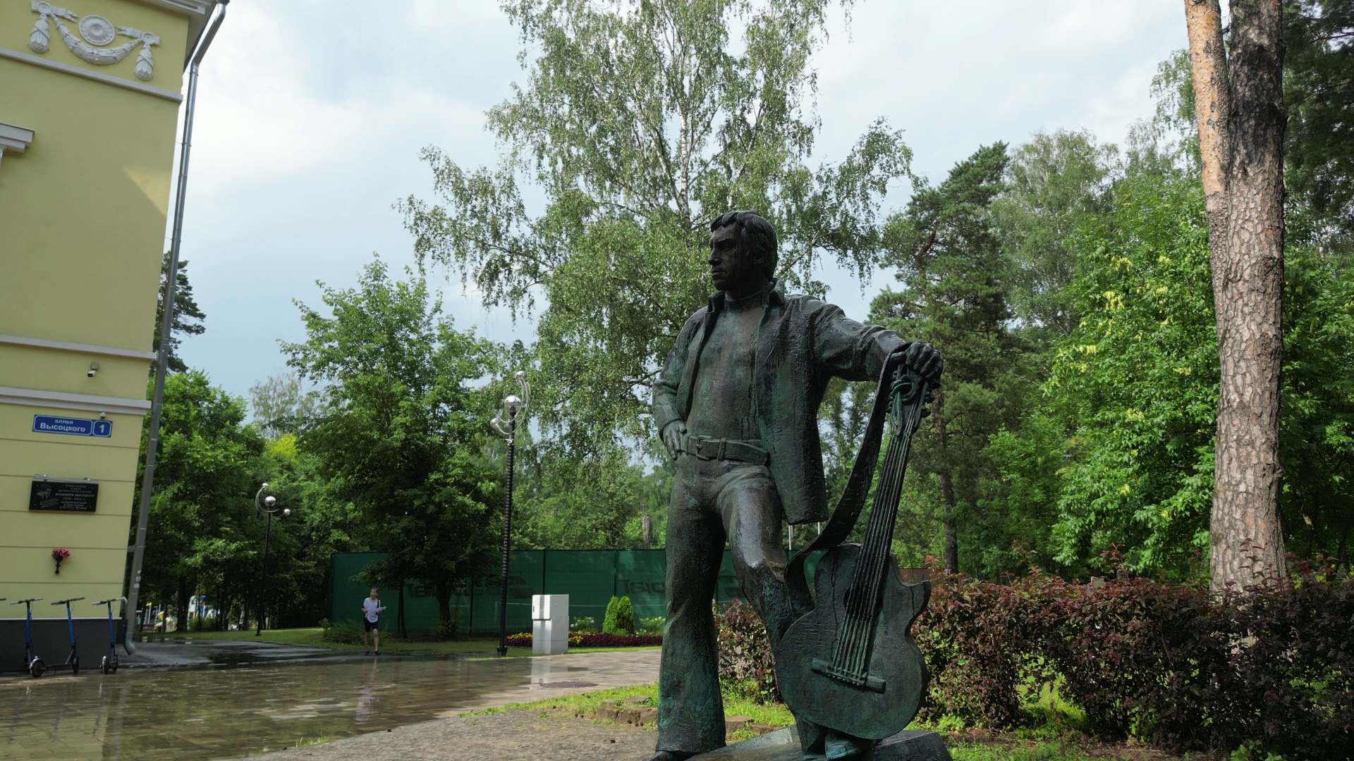видео с коптера, дубна, благоустройство,