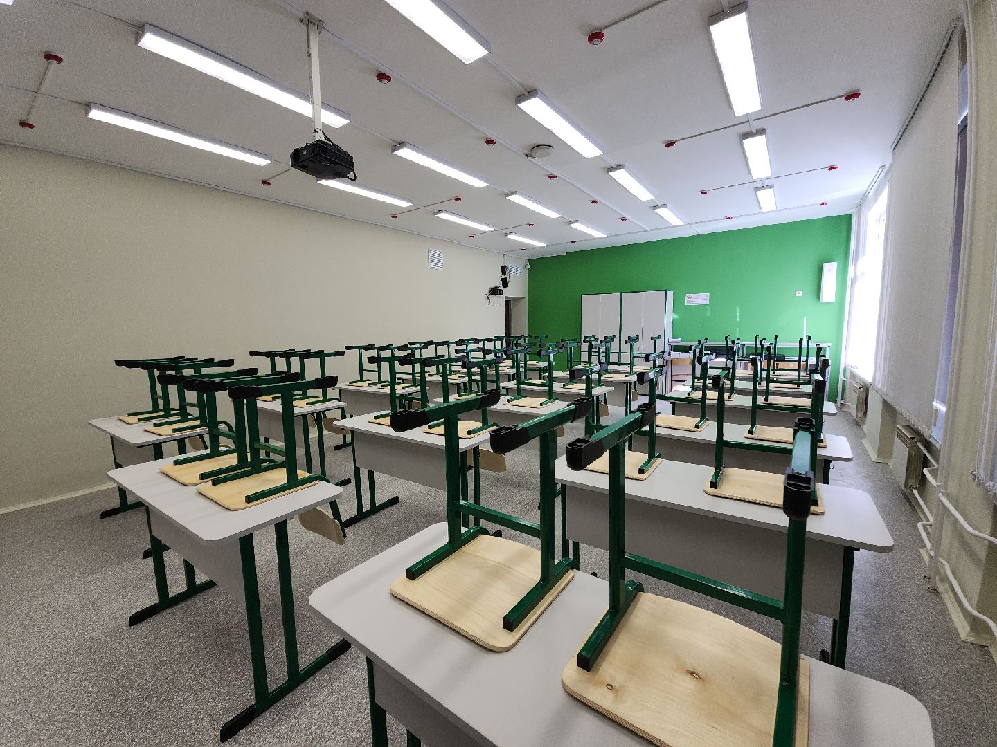 точка роста, ремонт в школе,