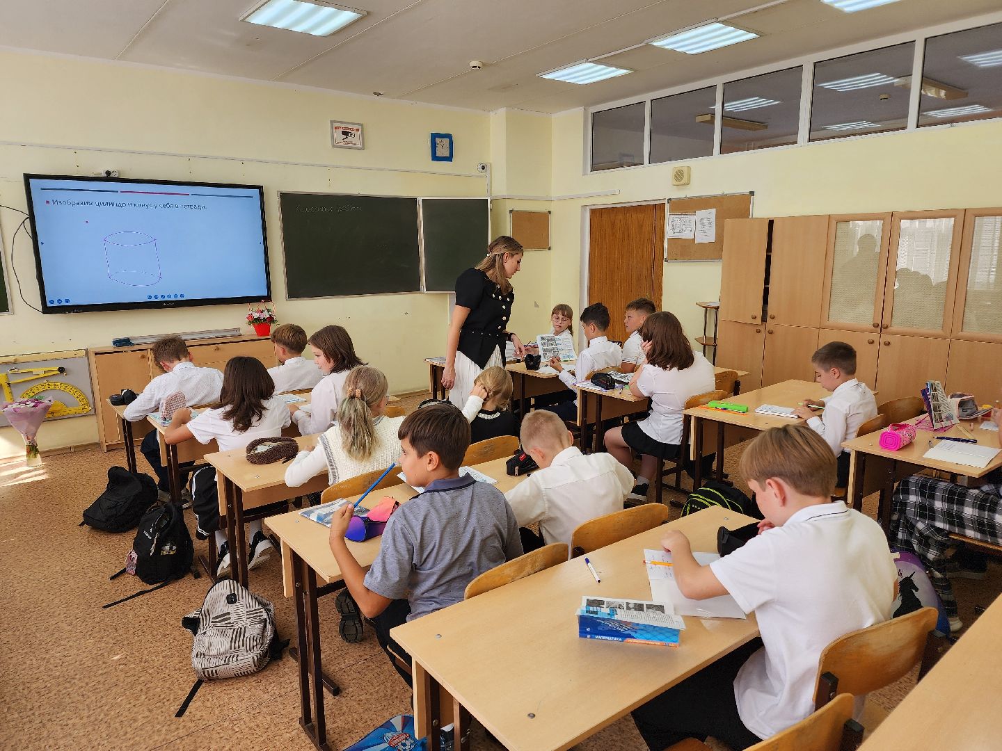 Чехов, школа 3, новые учителя, молодые преподаватели, семья педагогов, Анастасия Гроза, Даниил Гроза, поддержка учителей,