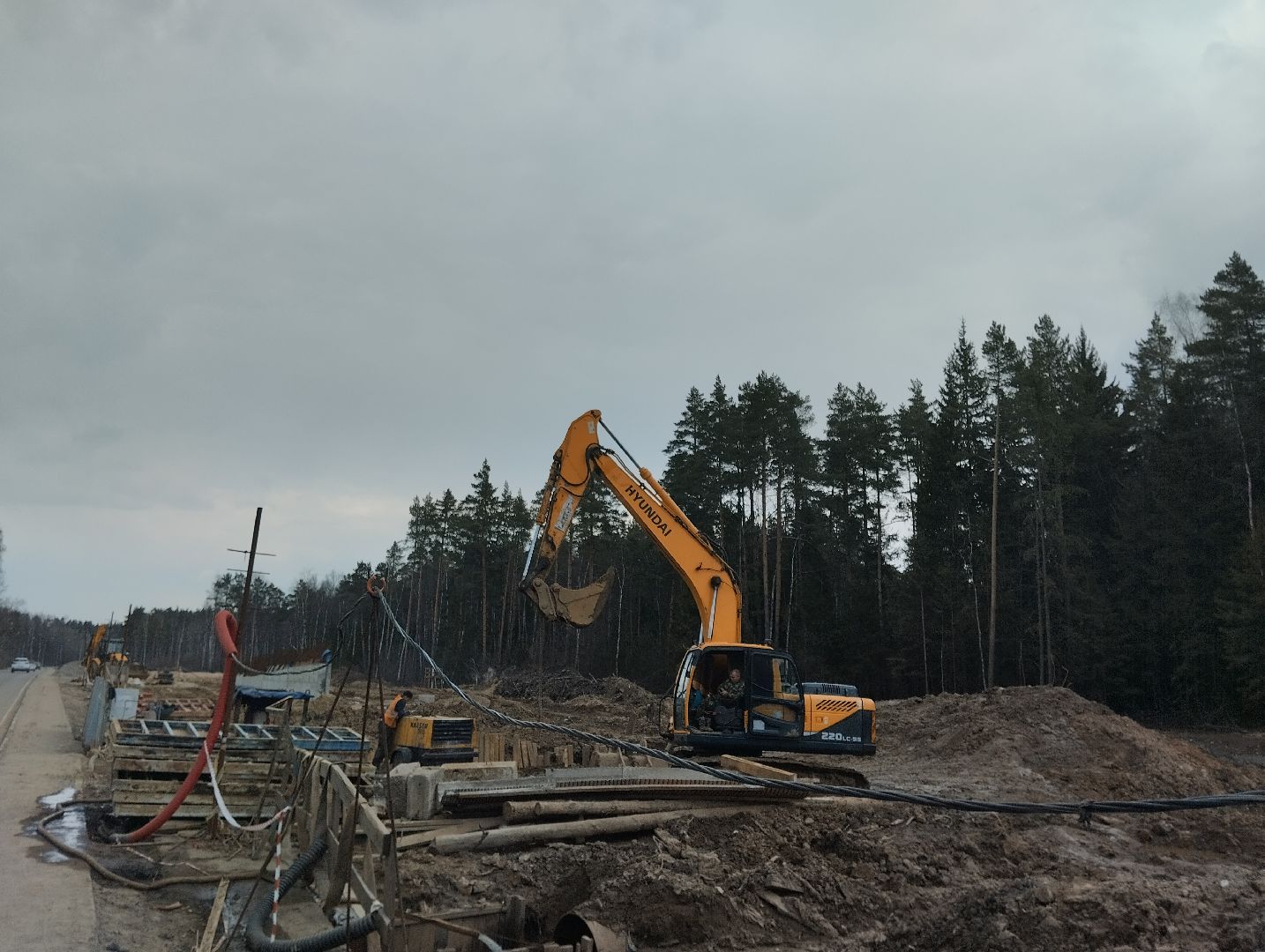 путепровод, Аникеевка