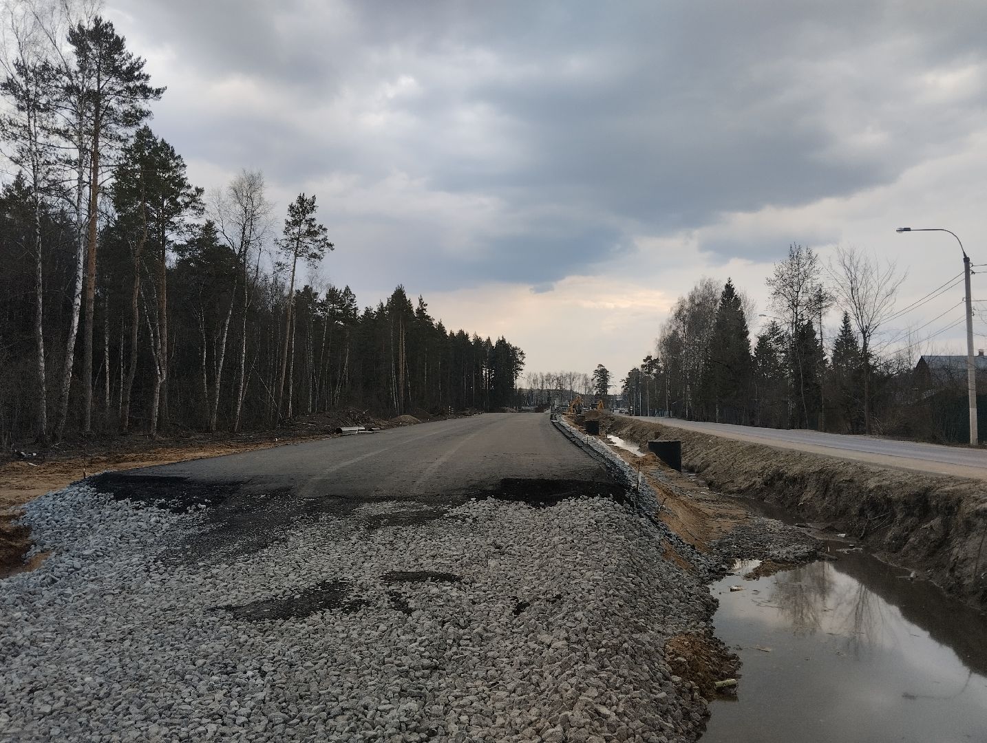 путепровод, Аникеевка