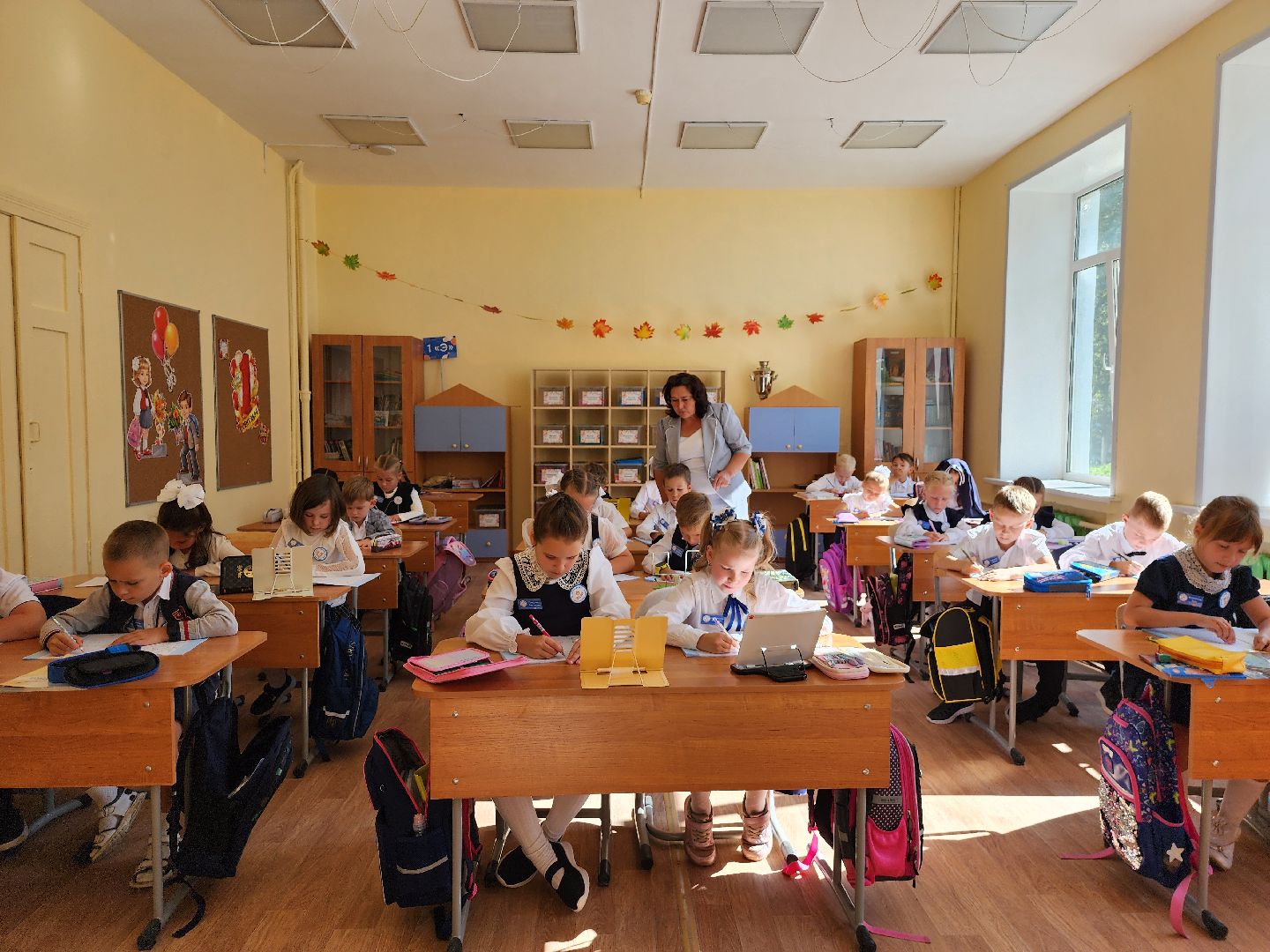 Дубна, эффективная начальная школа, Школа, Первый класс,
