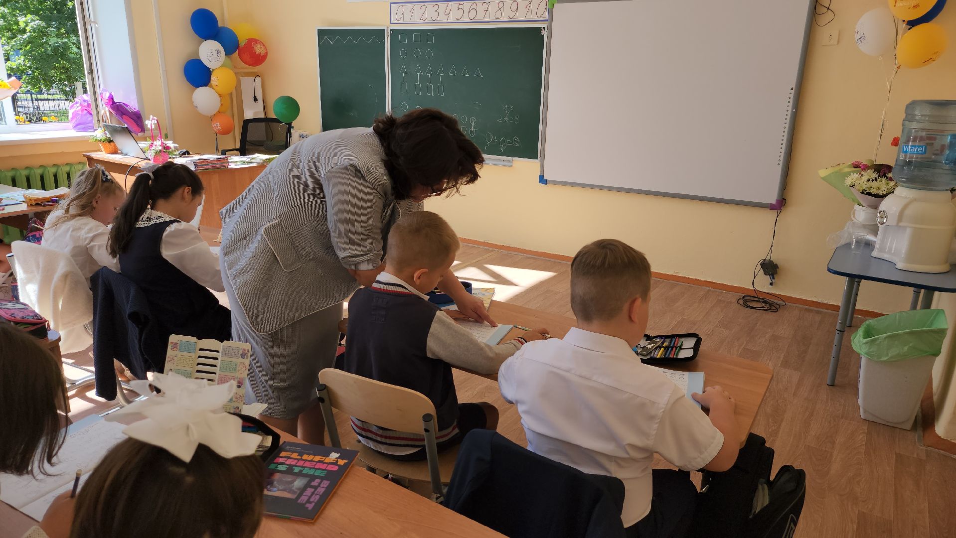 Дубна, эффективная начальная школа, Школа, Первый класс,