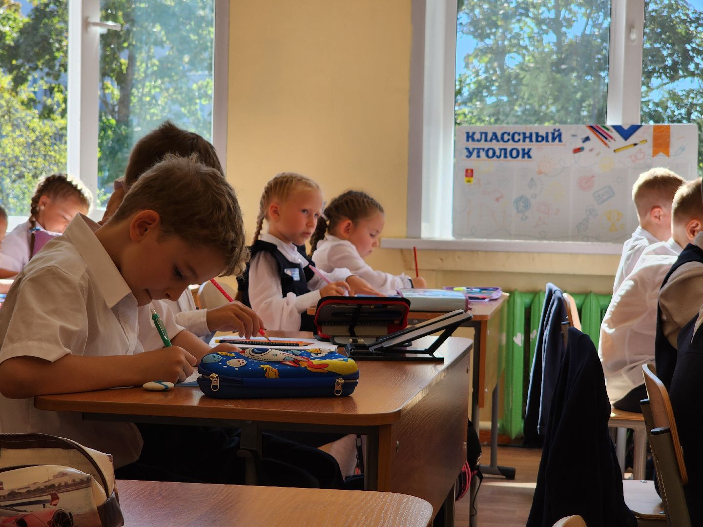 Дубна, эффективная начальная школа, Школа, Первый класс,