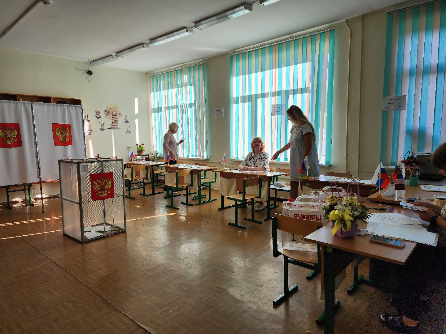 раменское, выборы, открытие избирательных участков,