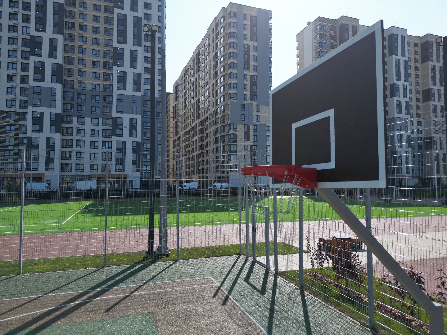 видео с коптера, мытищи, строительство, школа, образование,