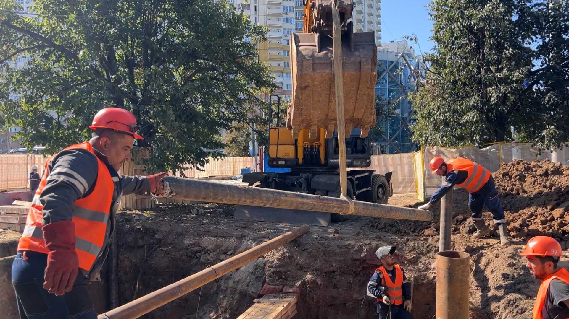 химки, жкх, теплосети, мосэнерго, теплотрасса,