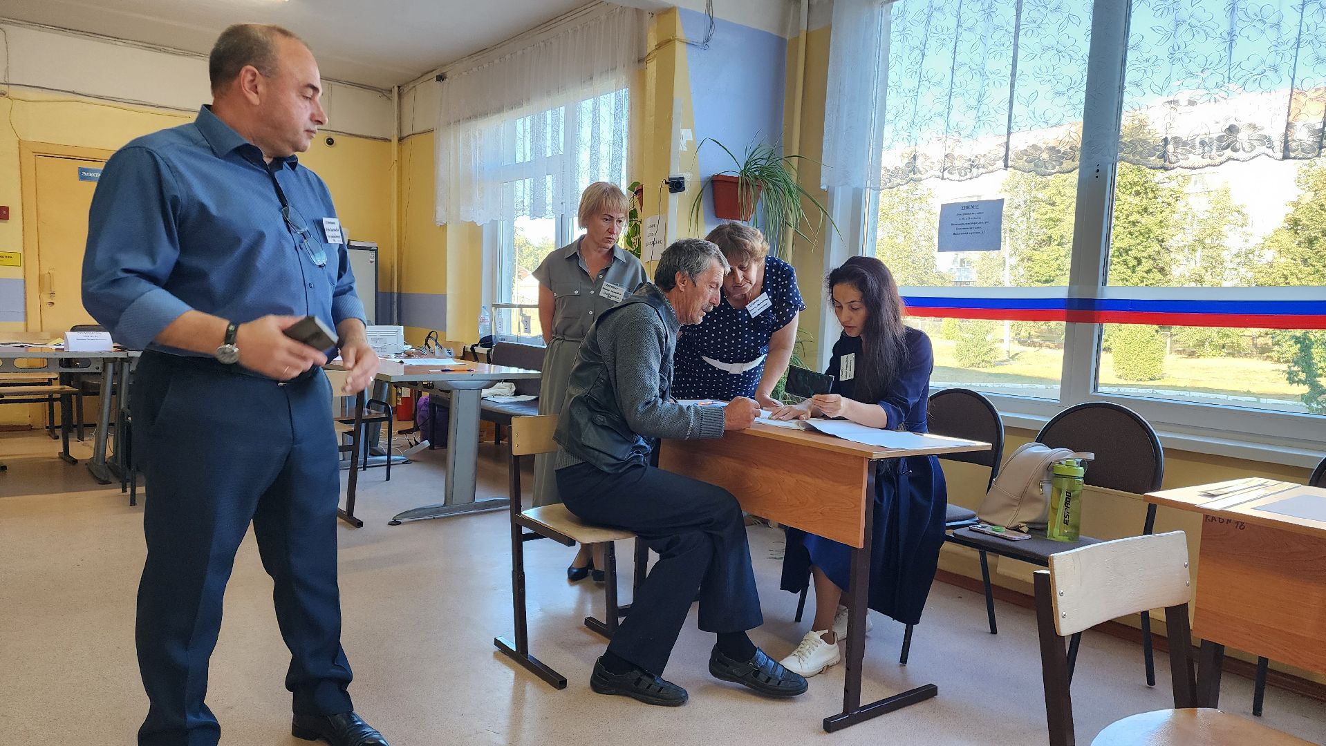 Бронницы, Голосование за депутата, выборы депутатов в совет депутатов, Первый голосующий,