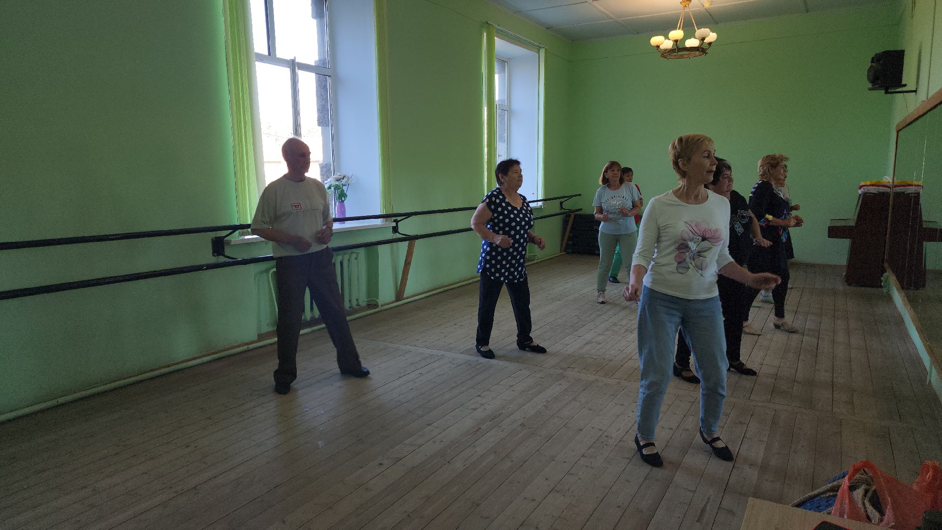 шатура, шатурторф, активное долголети, танцы, репетиция танцоров, культурная шатура,