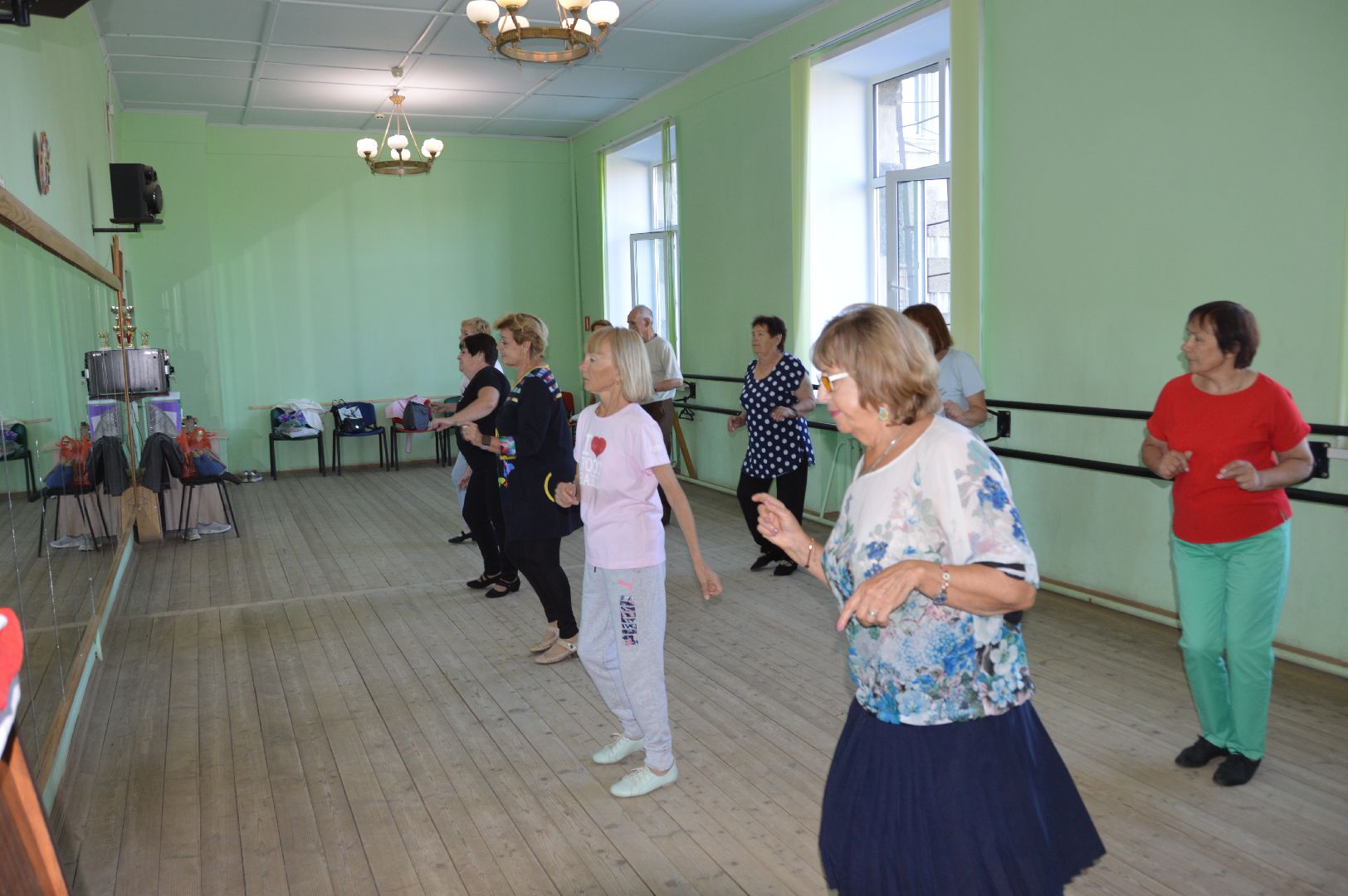 шатура, шатурторф, активное долголети, танцы, репетиция танцоров, культурная шатура,