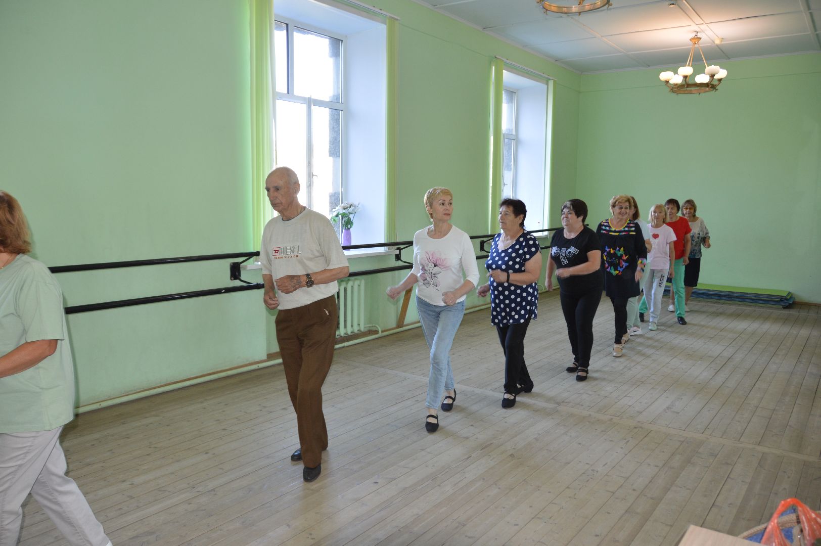 шатура, шатурторф, активное долголети, танцы, репетиция танцоров, культурная шатура,