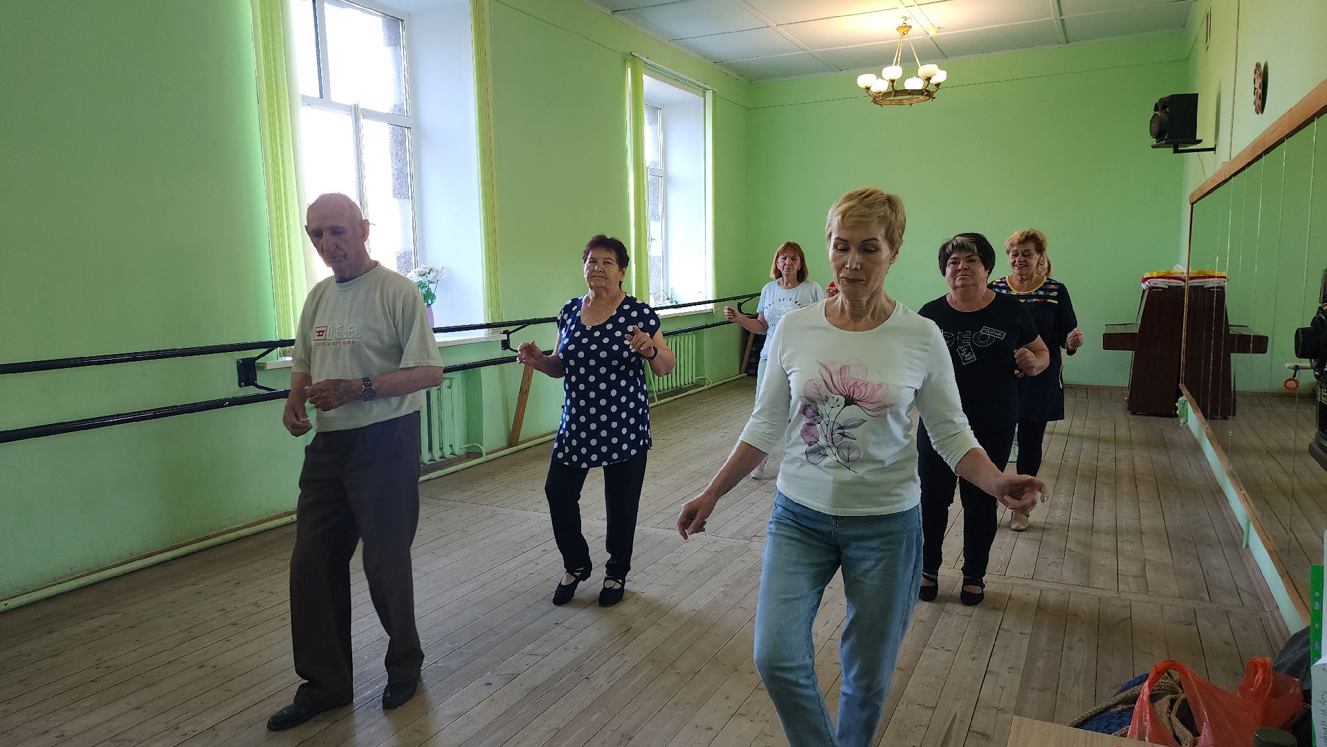 шатура, шатурторф, активное долголети, танцы, репетиция танцоров, культурная шатура,