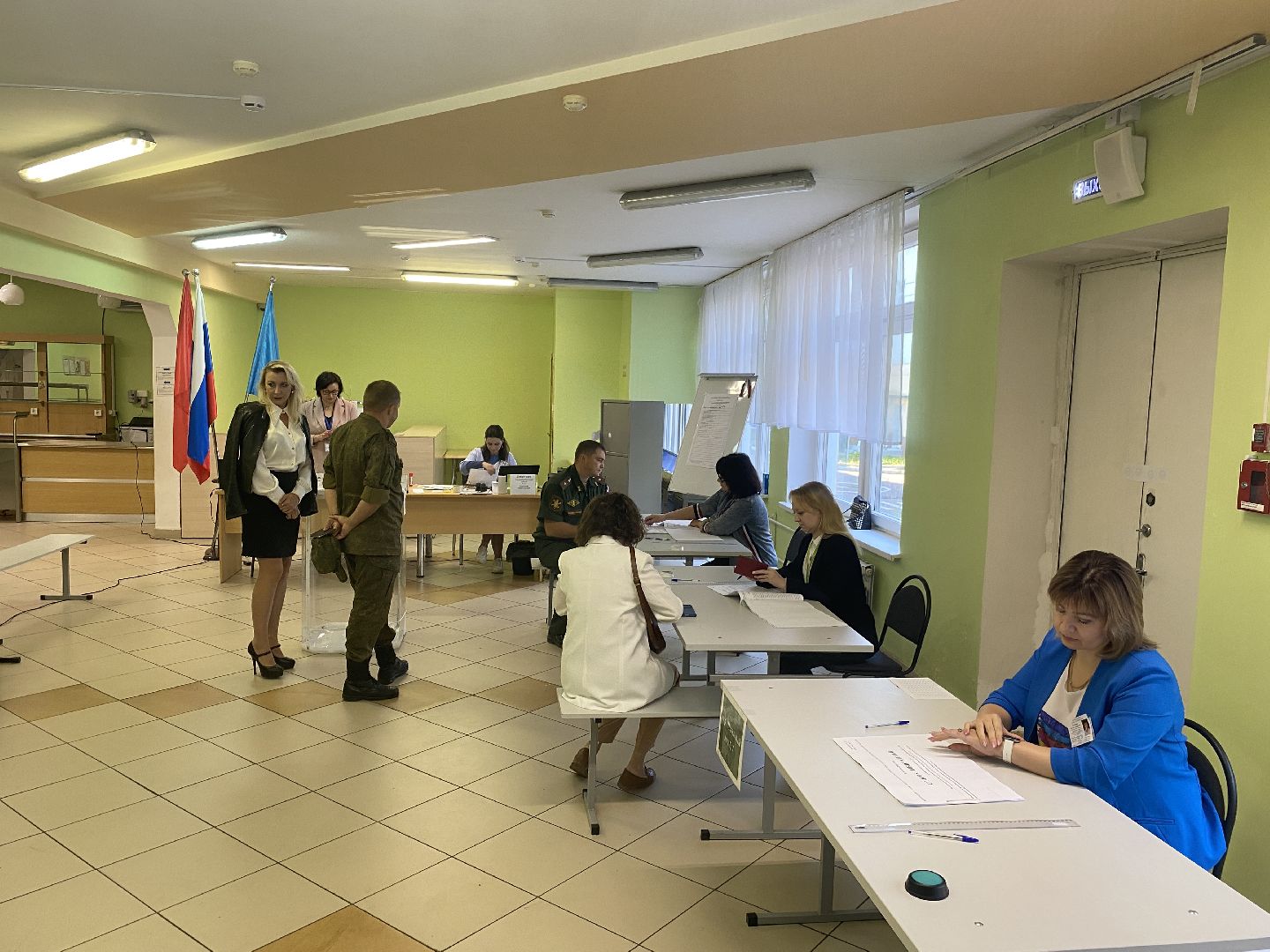 выборы 2024, выборы совета депутатов, власиха выборы, участок 212 власиха, ТИК Власиха,