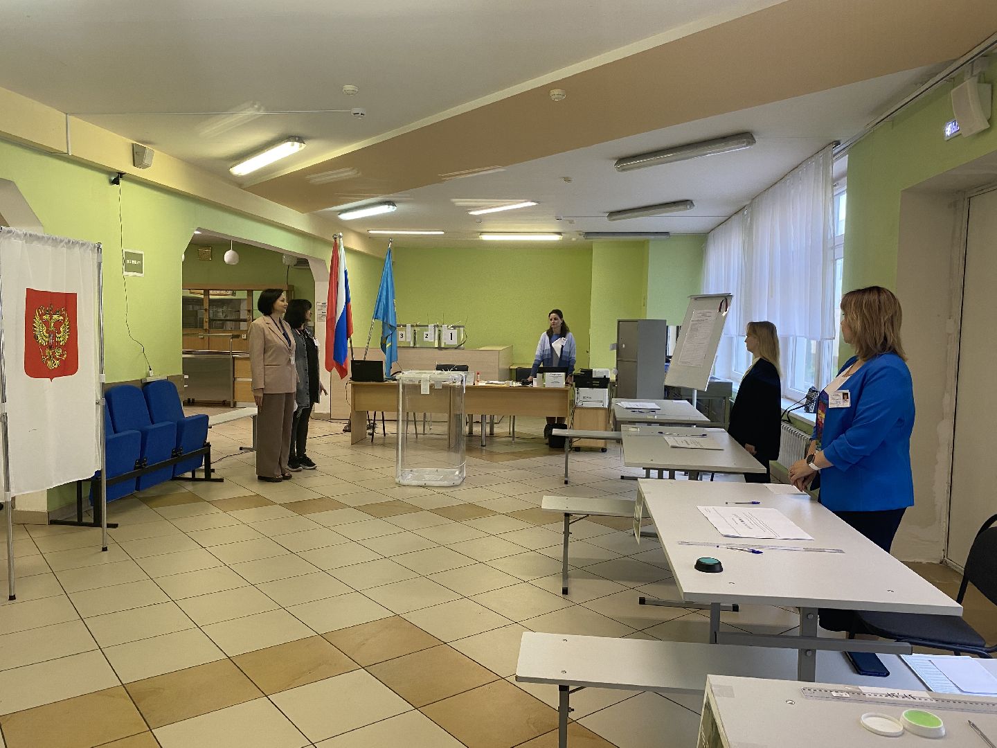 выборы 2024, выборы совета депутатов, власиха выборы, участок 212 власиха, ТИК Власиха,