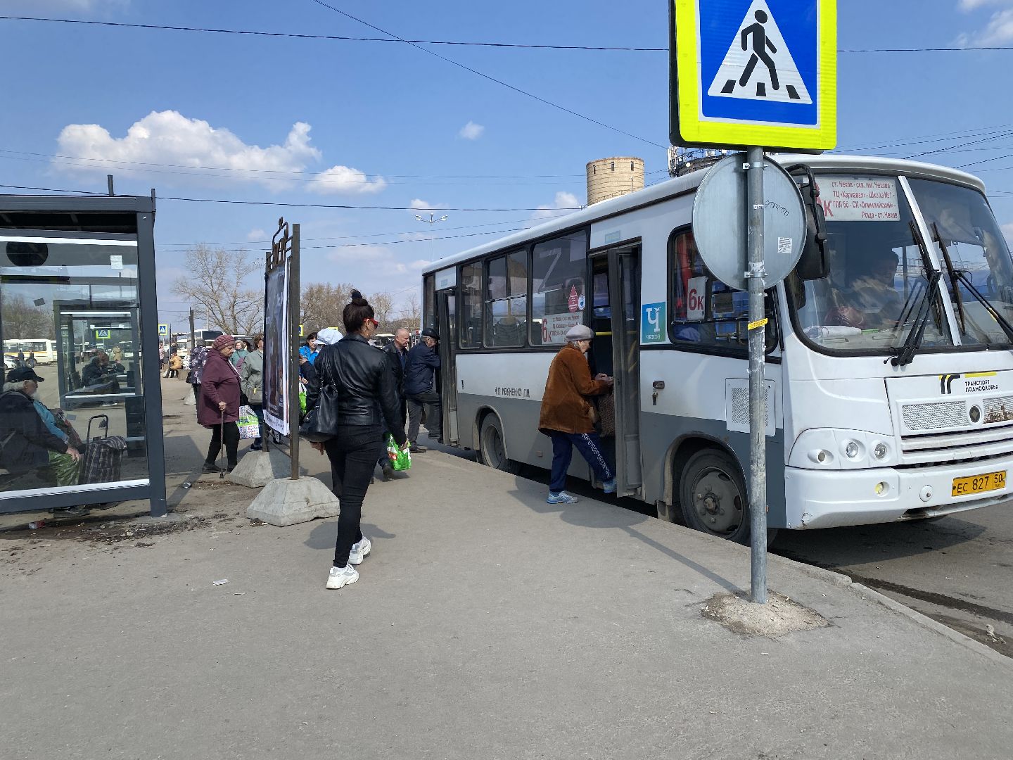 Чехов, транспорт, остановка, автовокзал, павильон
