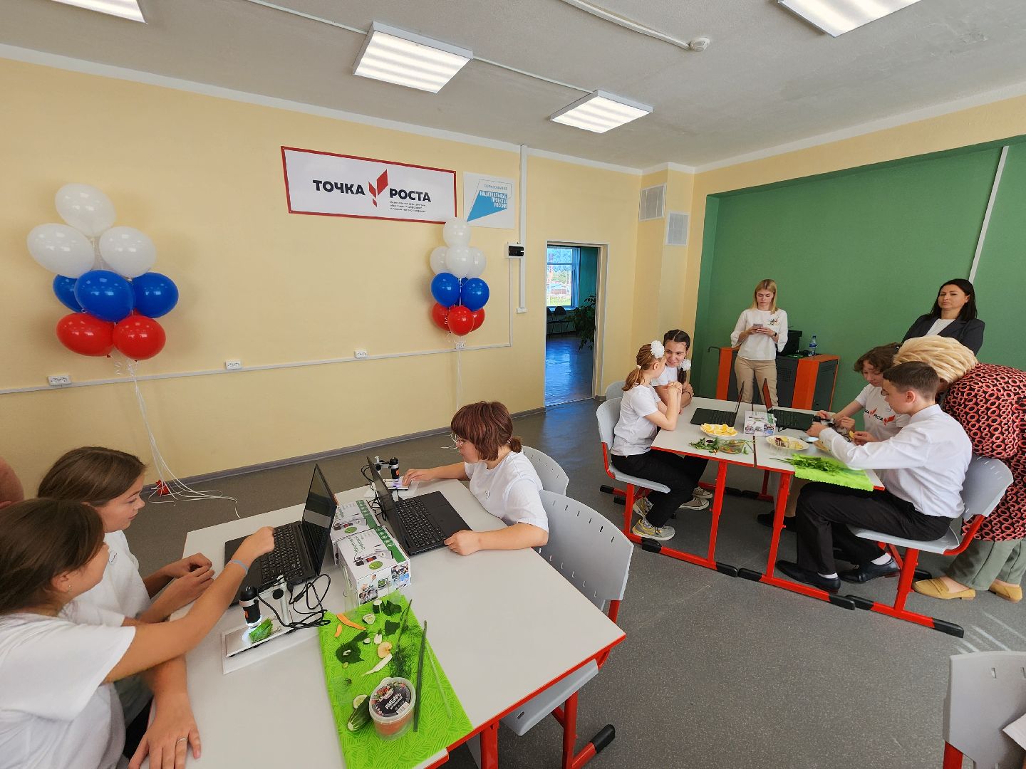 Чехов, село Стремилово, центр Точка роста, открытие, нацпроект Образование, госпрограмма Московской области Образование, дополнительное образование,