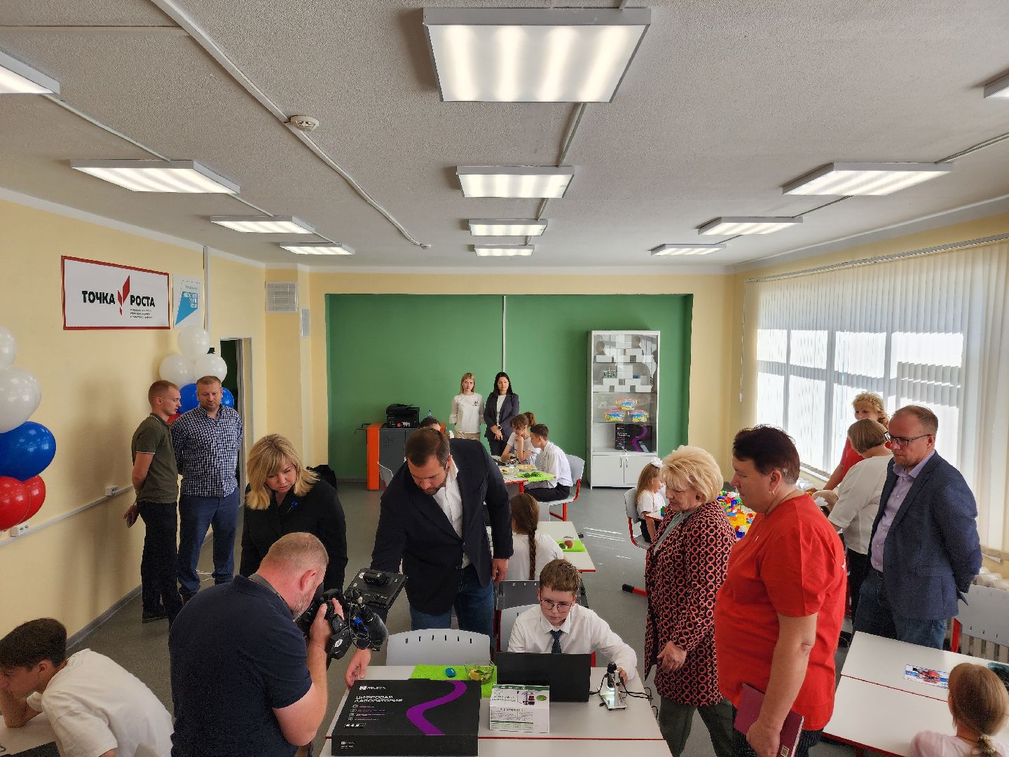 Чехов, село Стремилово, центр Точка роста, открытие, нацпроект Образование, госпрограмма Московской области Образование, дополнительное образование,