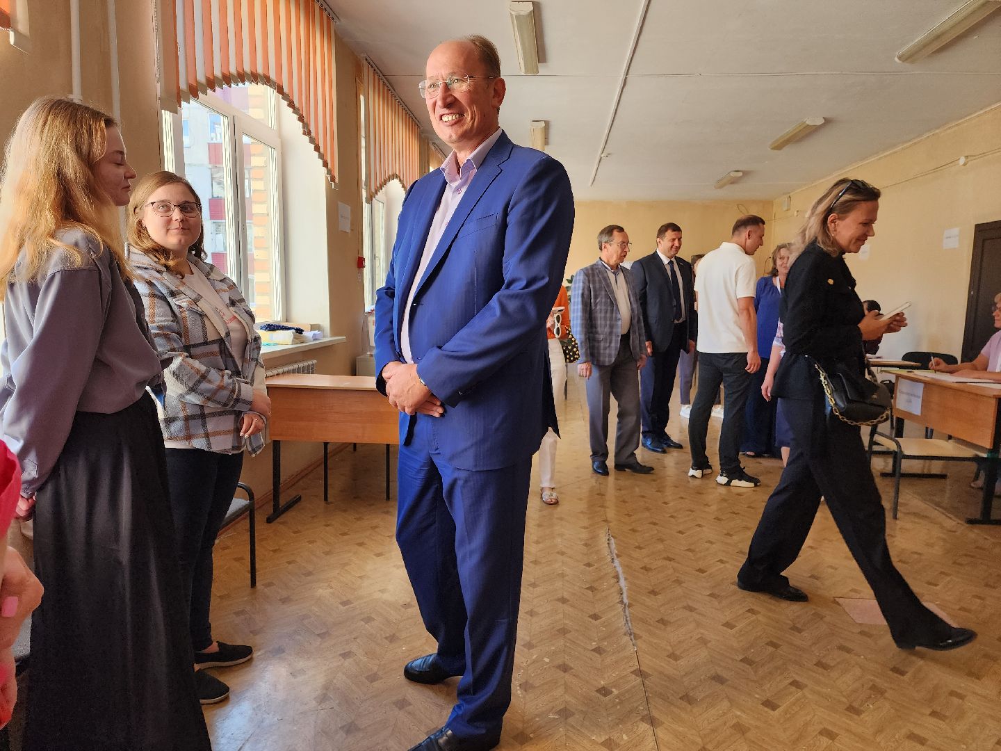 раменское, выборы, депутат московской областной думы посетил избирательные участки в Раменском,